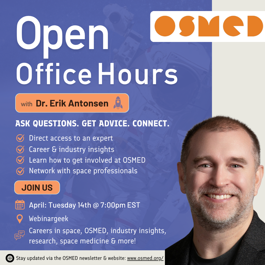 Open Office Hours with Dr. Erik Antonsen (MEMBERS ONLY)