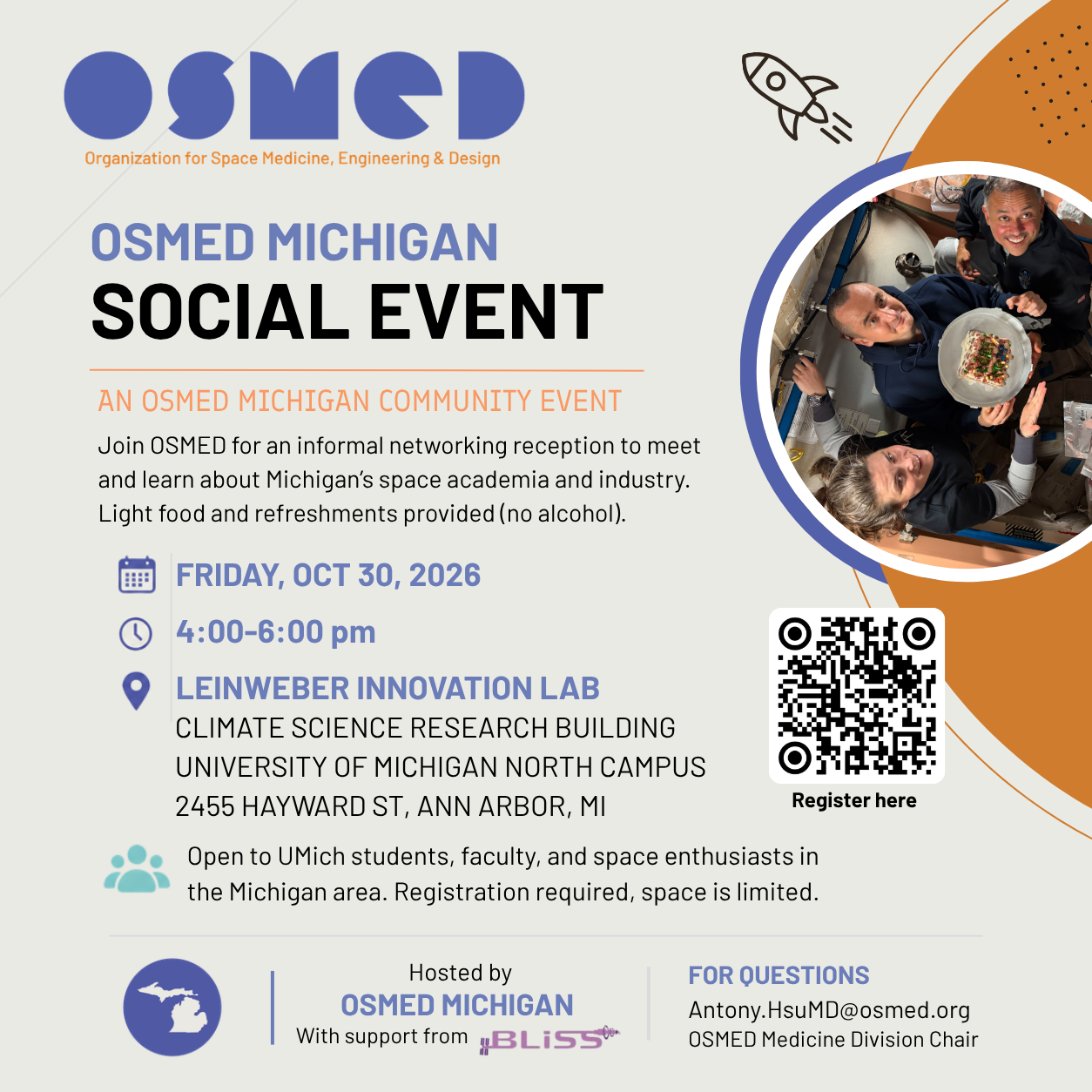 OSMED Event: OSMED Michigan Social Event (OPEN TO EVERYONE)