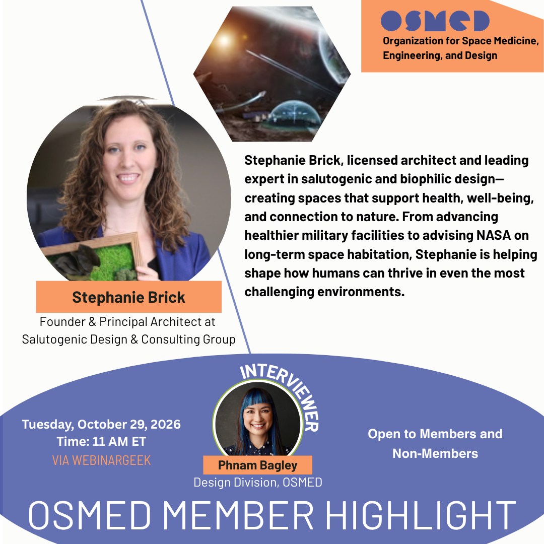 OSMED Member Highlight: Stephanie Brick (OPEN TO EVERYONE)