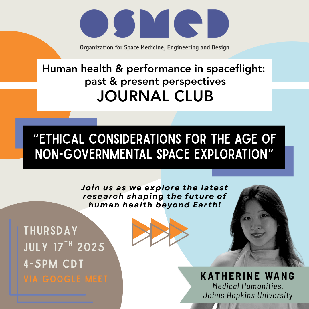 OSMED Journal Club — OSMED: The Organization for Space Medicine ...