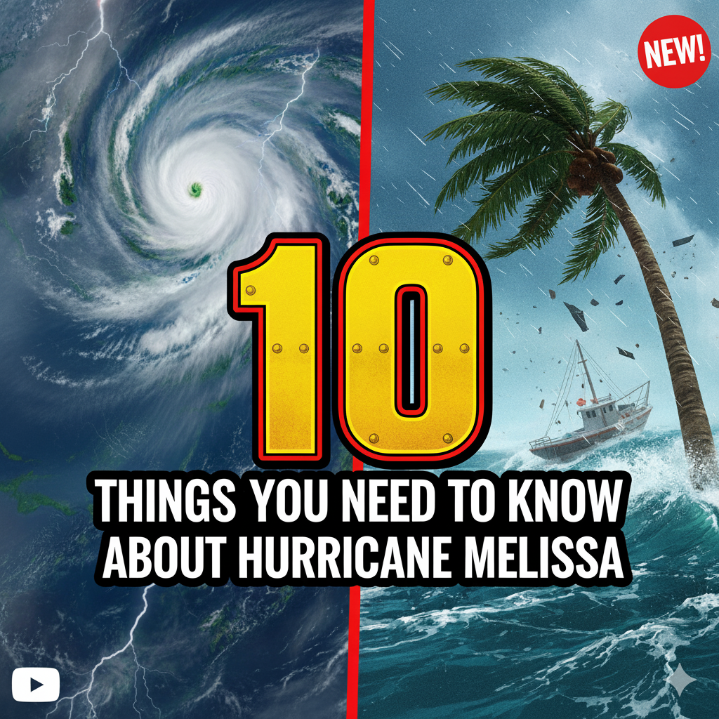 10 Things You Need to Know About Hurricane Melissa