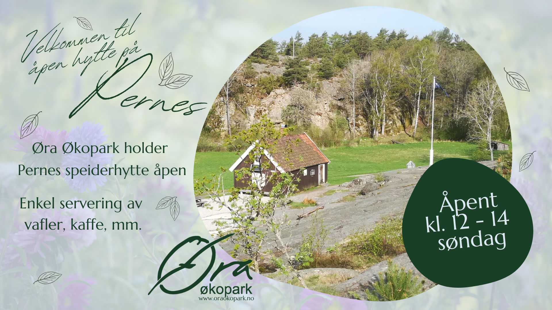 Åpen hytte på Pernes ☀️