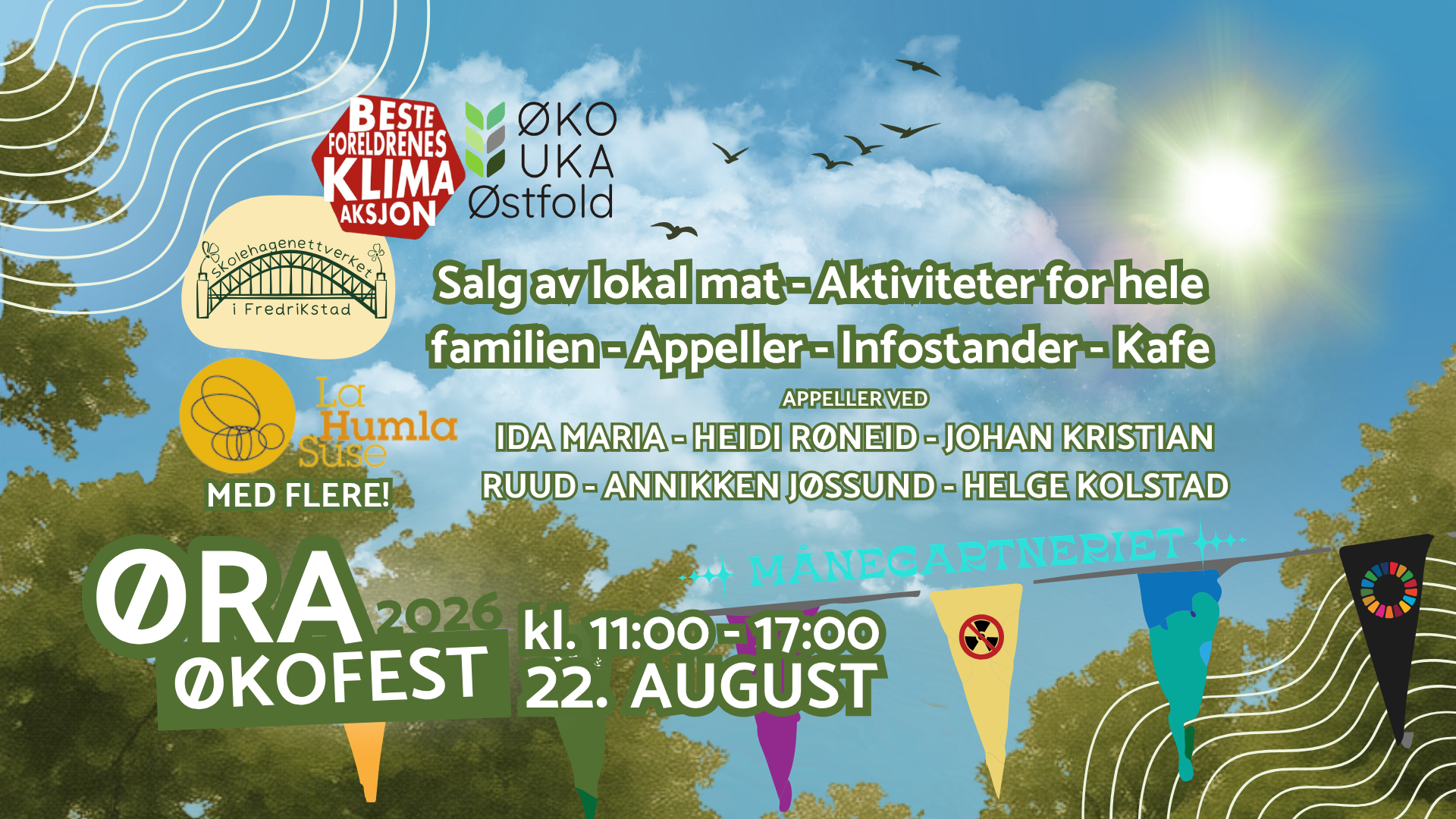 Øra Økofest dagsprogram