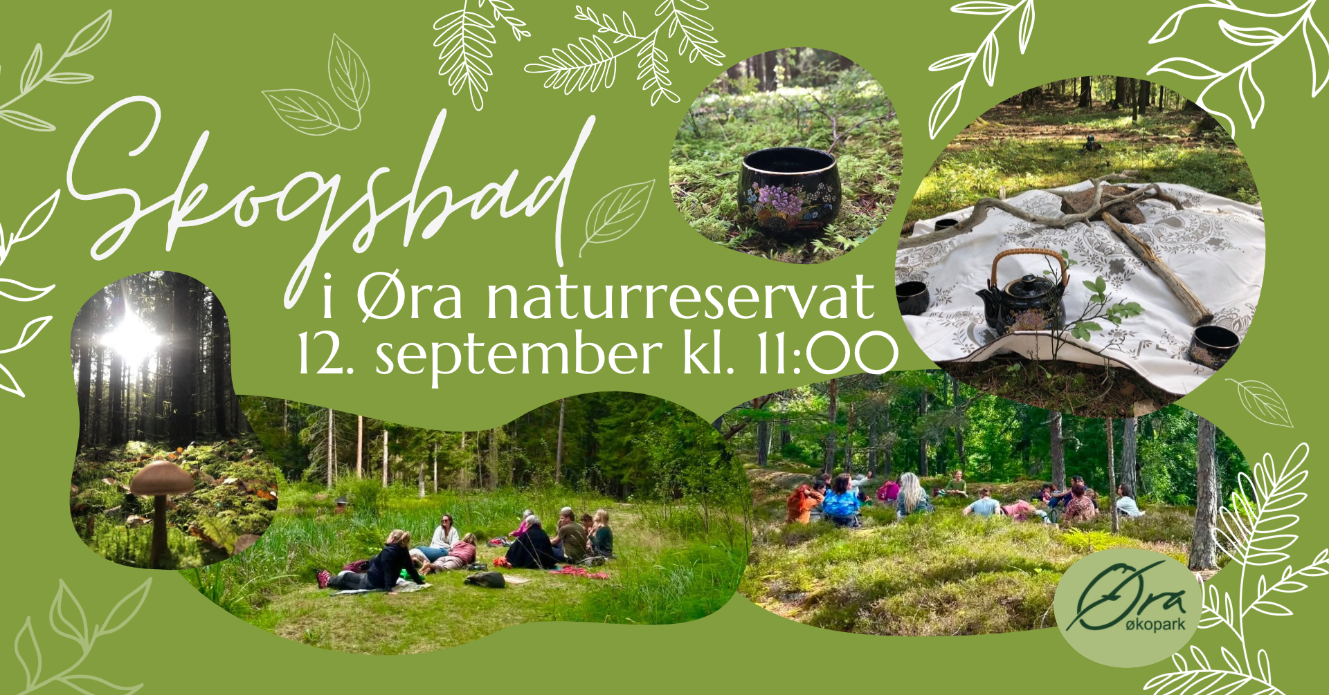 Skogsbad i Øra naturreservat