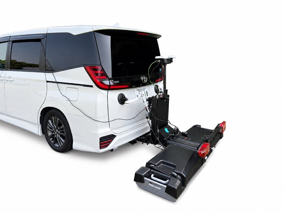 Proceq vehicle-mounted subsurface scanning system, GM8000