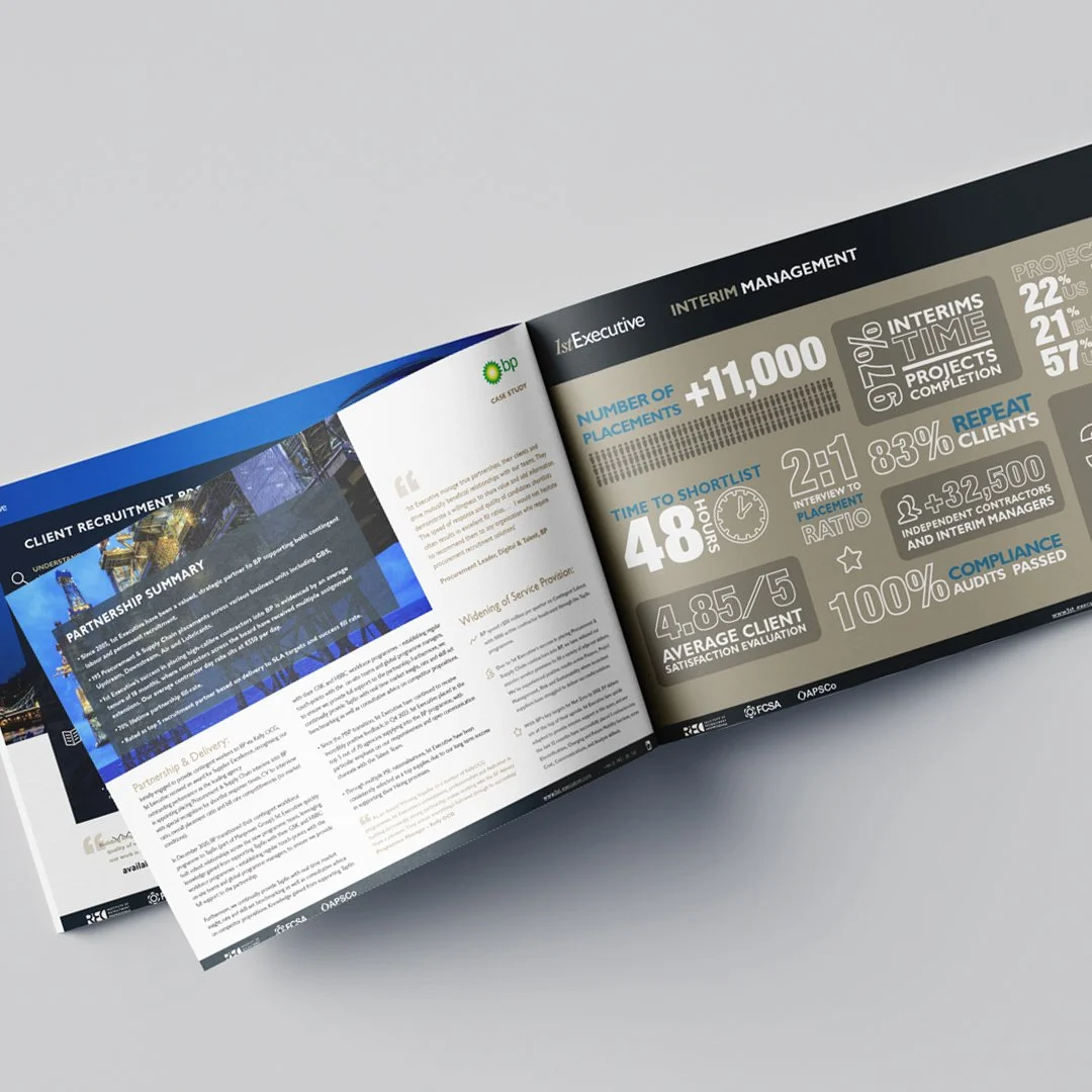 Brochures created recently for my client, including infographics to highlight their stats

#globalrecruitment #londonrecruitment #dotdogitalemailinfographic #dotdigital #infographic #infographicemail #graphicdesignguildford #graphicdesignsurrey