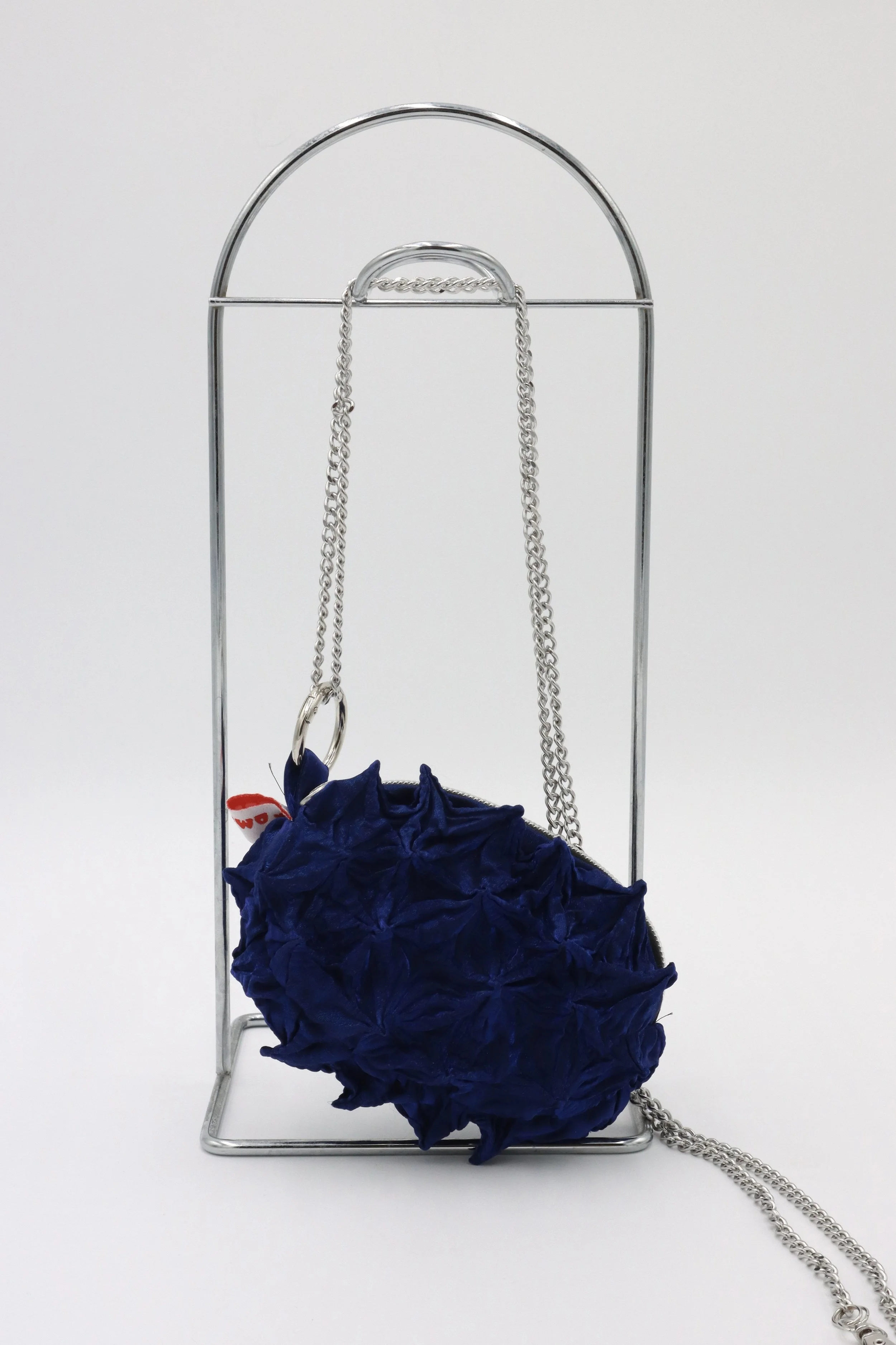 SPIKY POCKET 14Metallic Dark Blue