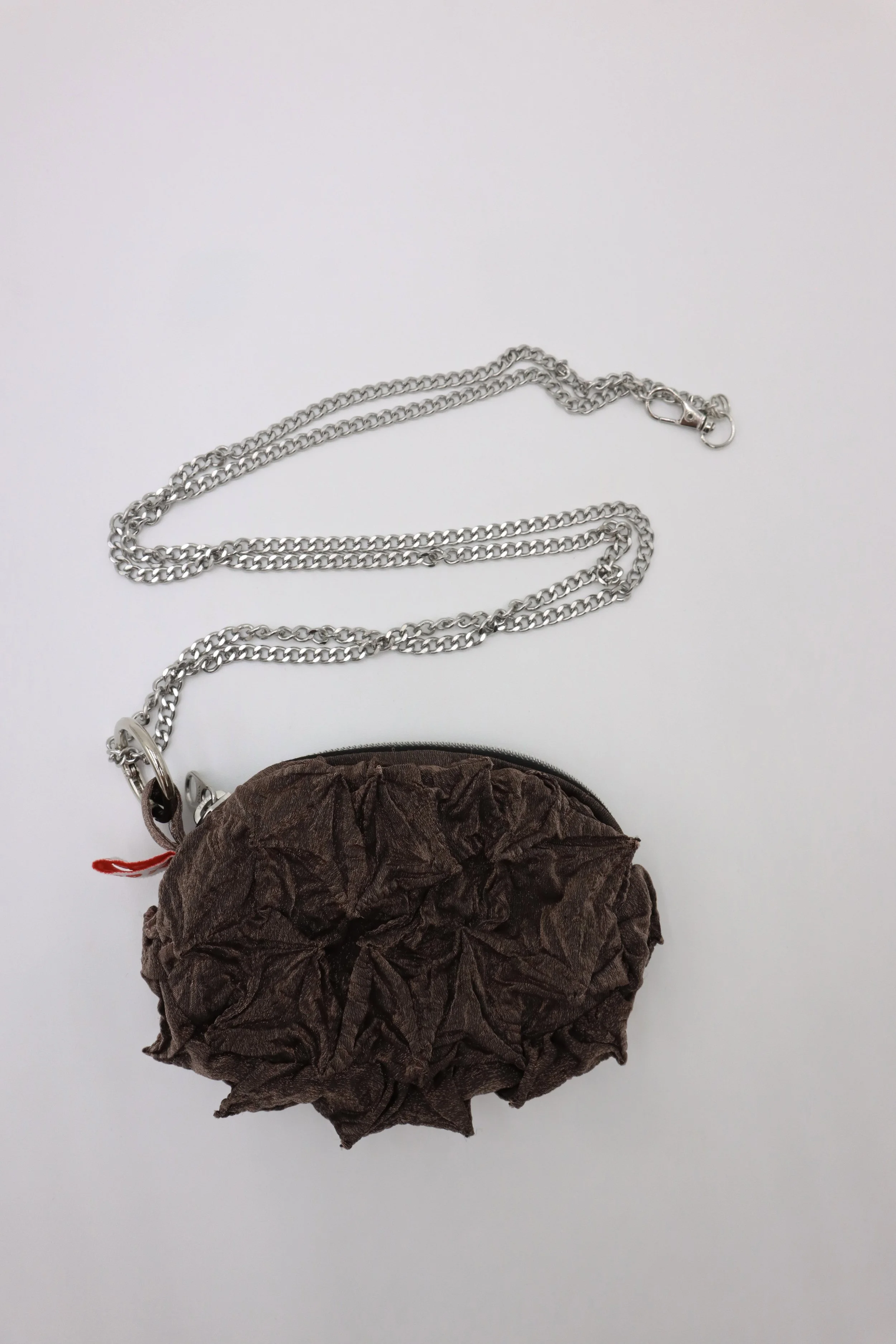 SPIKY POCKET 12Metallic Brown