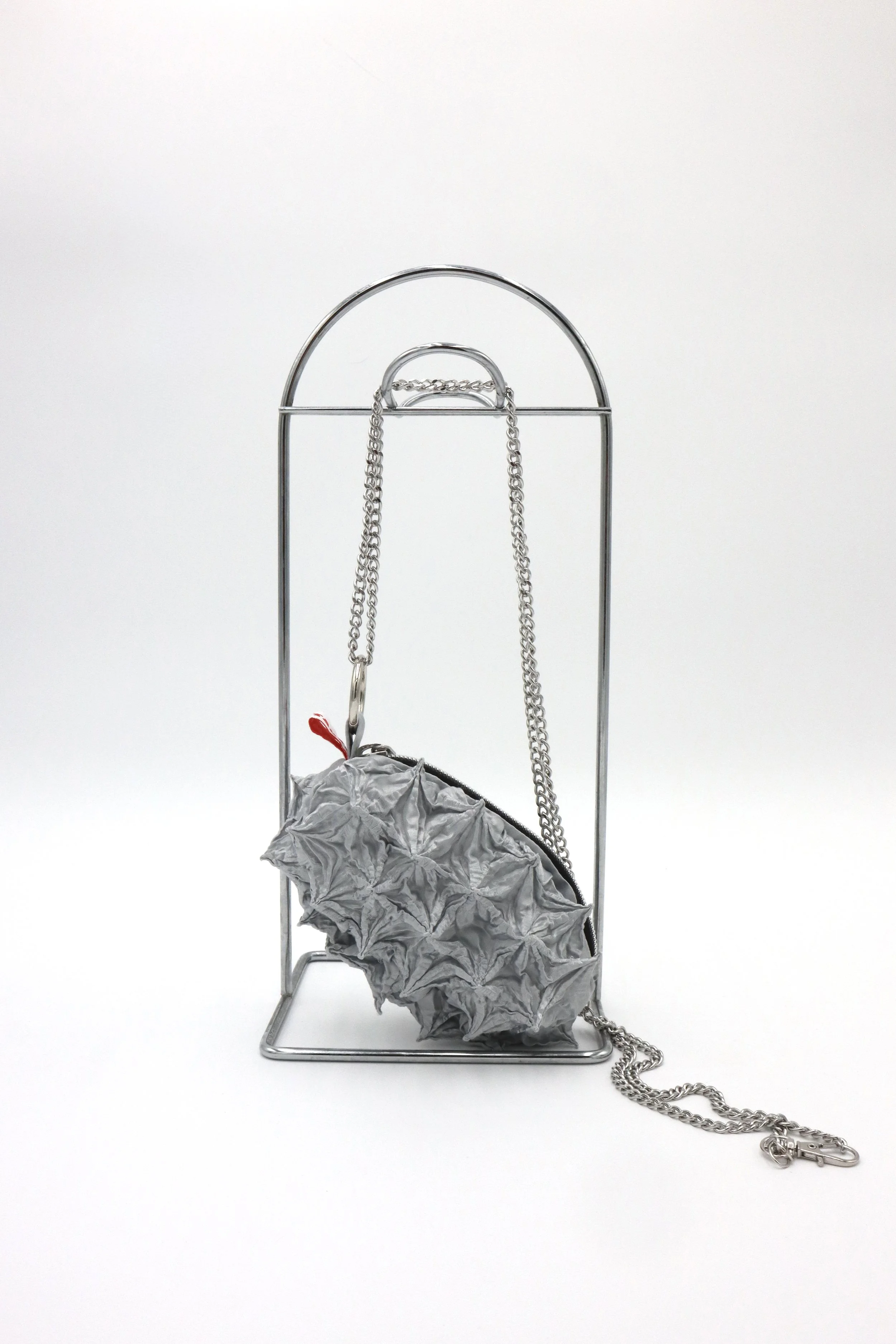 SPIKY POCKET 09Light Silver