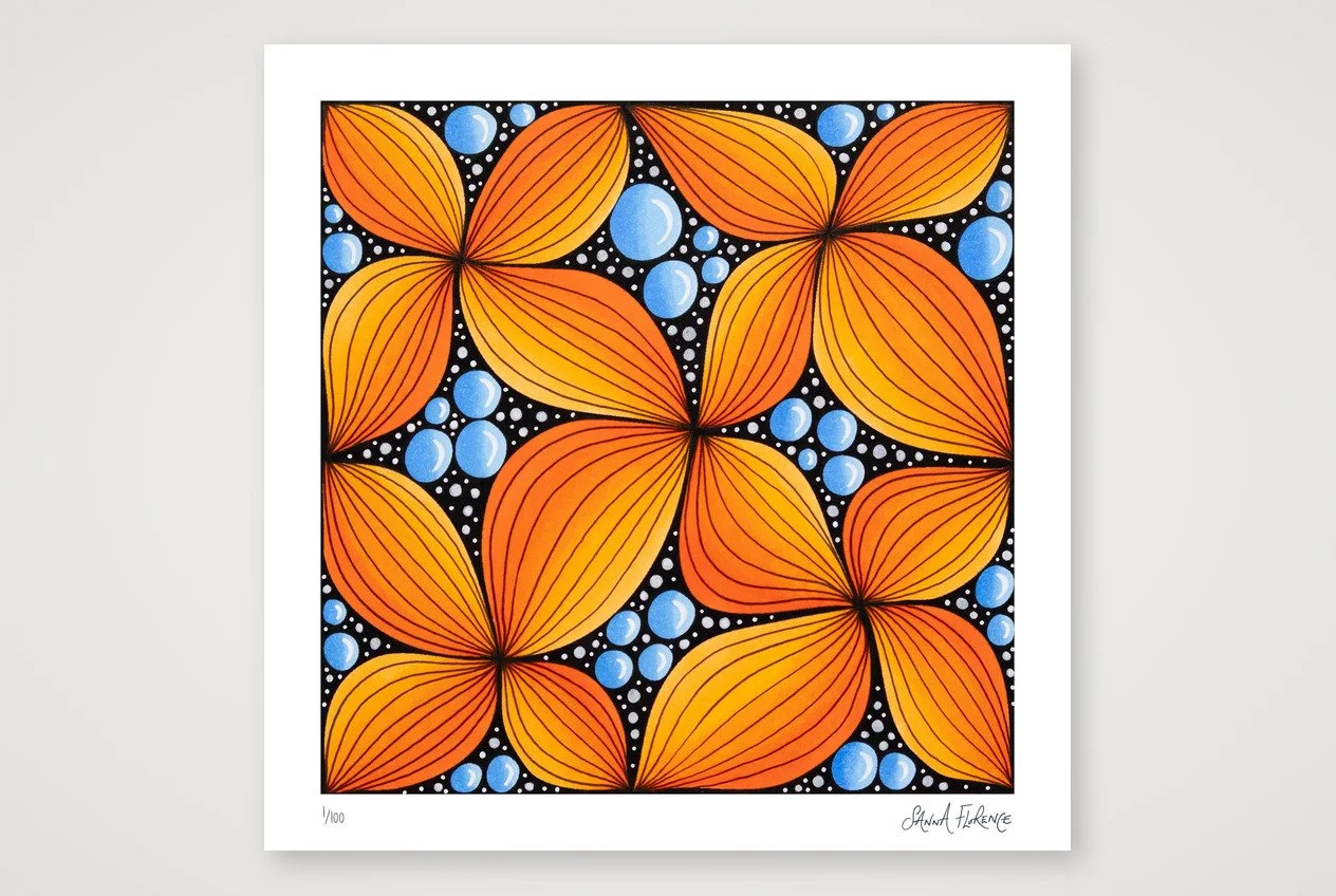 No.523. Sunset Blossoms