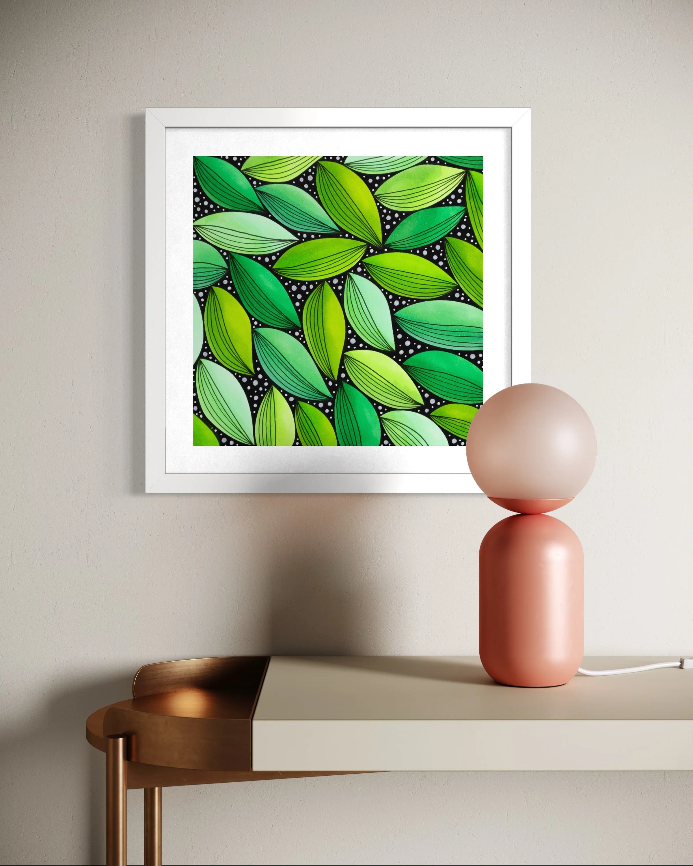 No. 757. Spring Leaves.