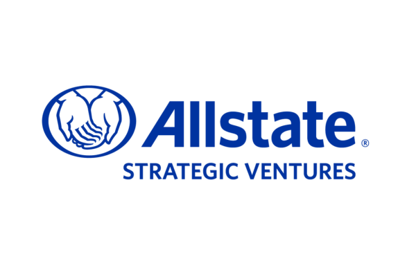 Allstate logo with hands inside a circular outline and the text "Allstate STRATEGIC VENTURES"
