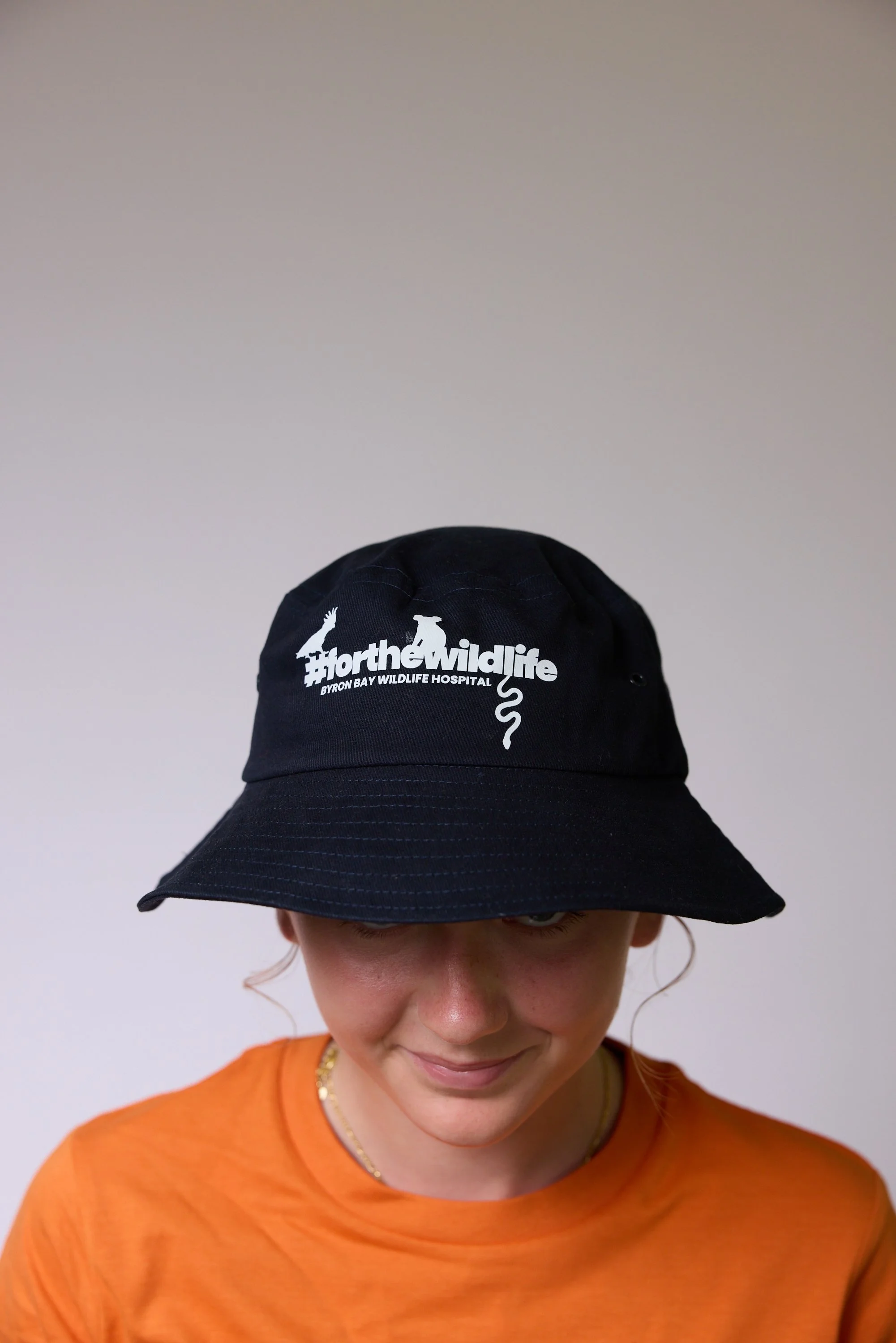 Bucket Hat Navy - #forthewildlife