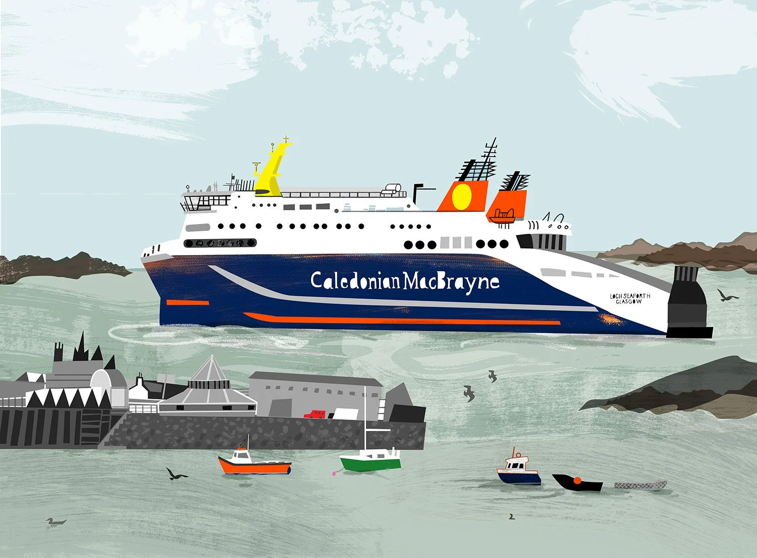 Calmac Ferry to Stornoway