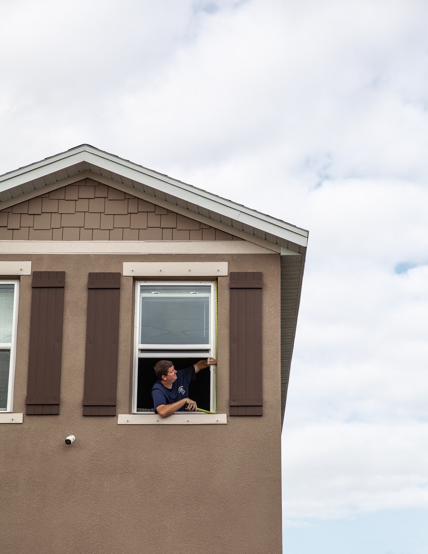 Taking measurements. Making orders. Replacing windows, one day at a time.