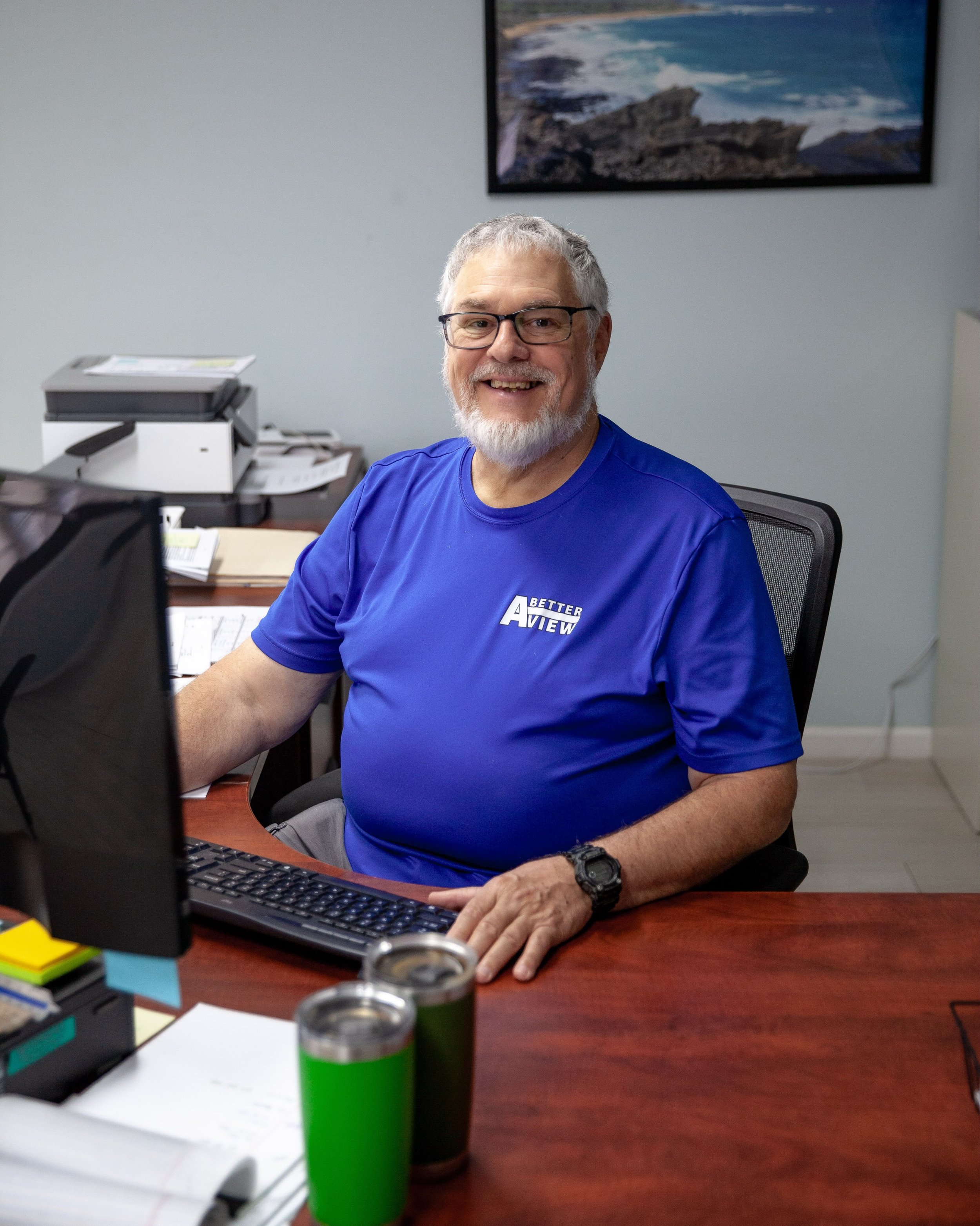 Kent is our office renaissance man. He brings a spirit of joy into the mountain of work before him and takes great care to support our team. For many, Kent is the first point of contact with our customers. He organizes and submits permits, is an in-h