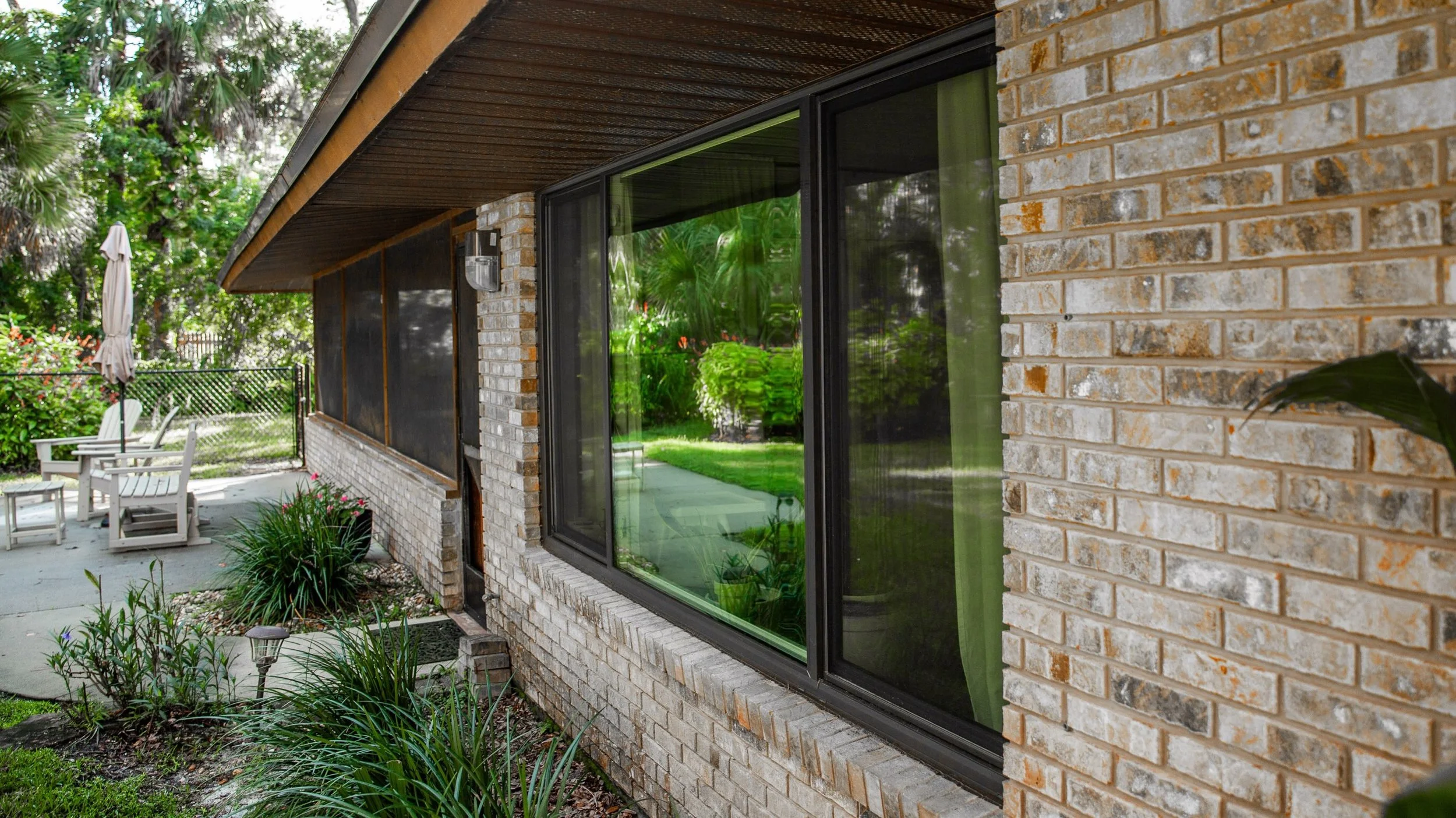Blends seamlessly with the existing structure.
