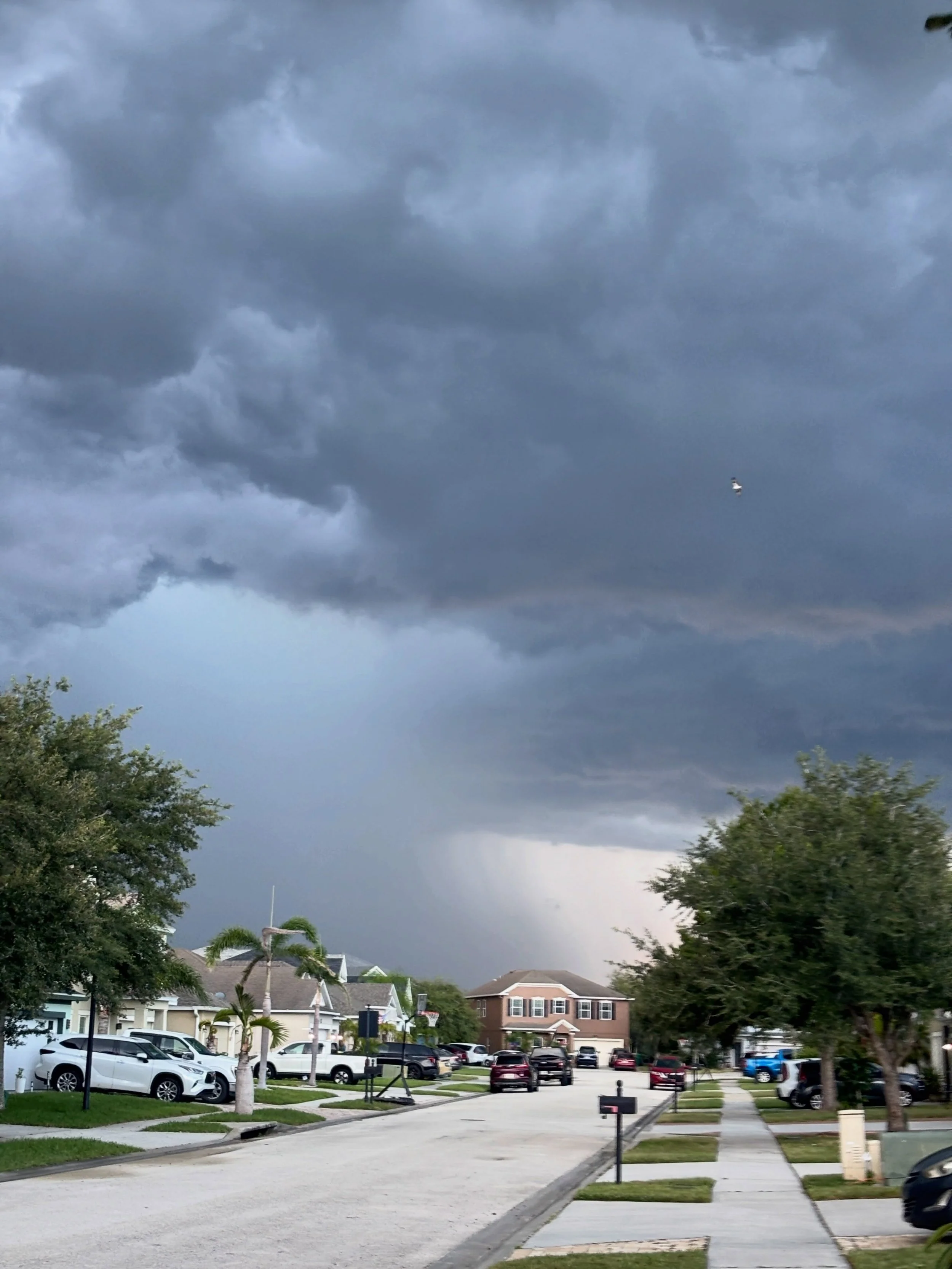 These wild storms often look like portals to another world that bring torrential rain our way.