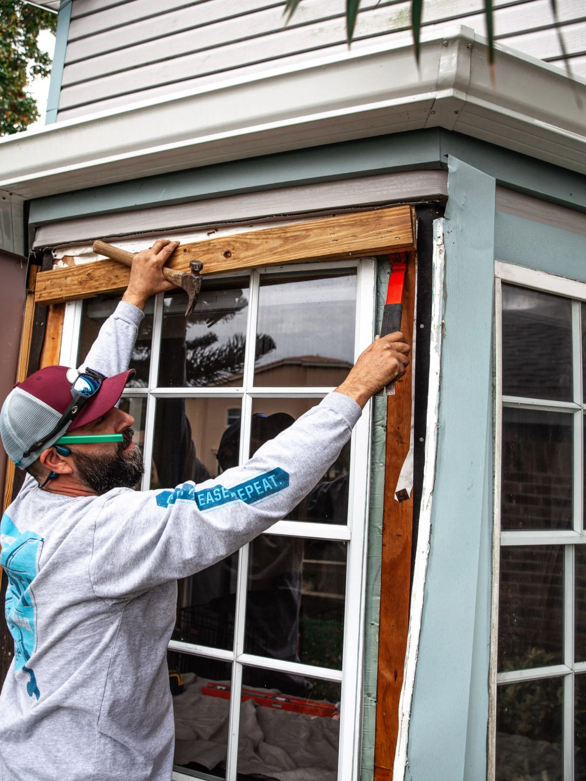 For the new to be installed, the old must go. With careful precision. With focused intention. With delicate strength.