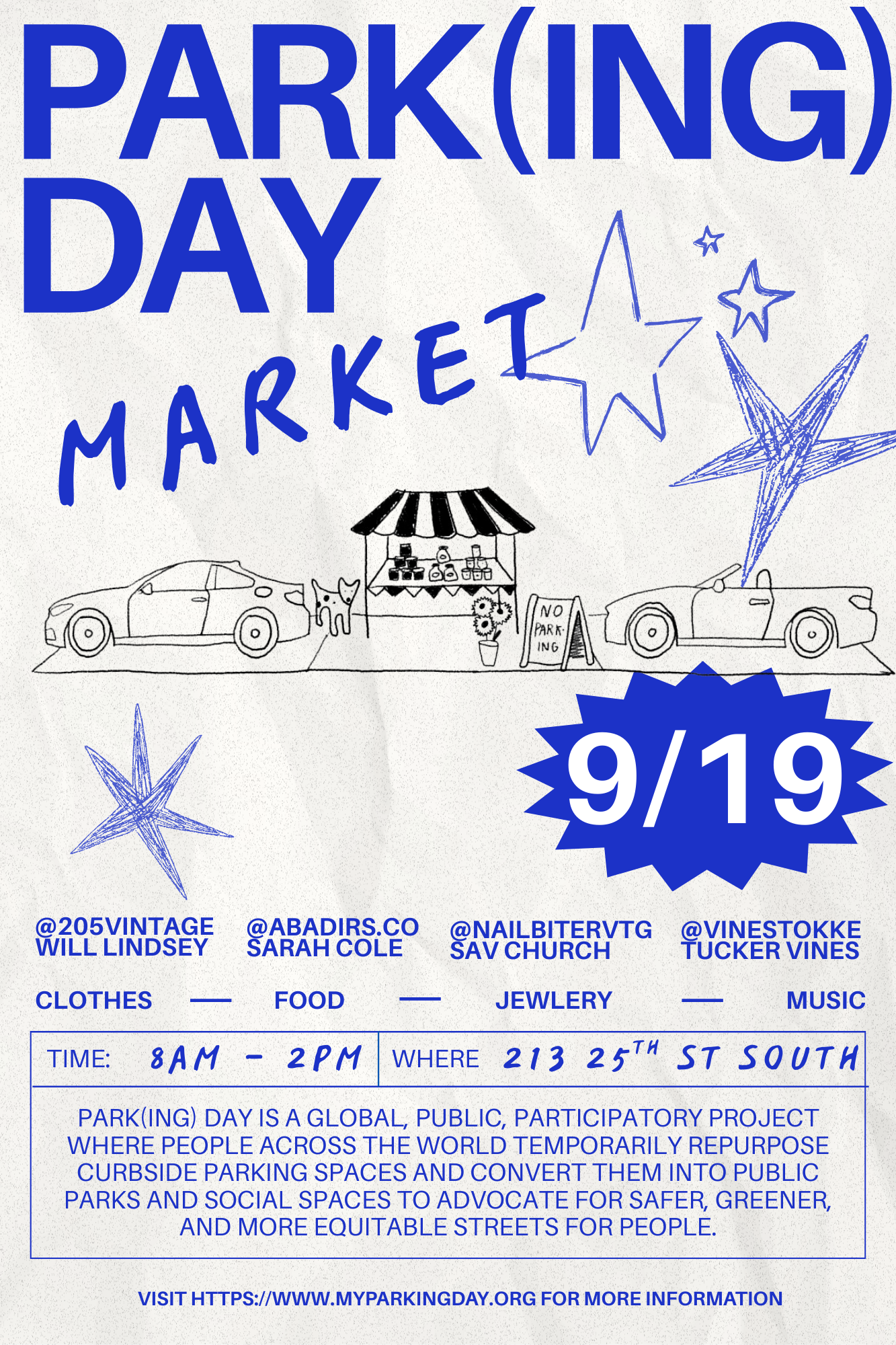 Abadir's at Parking Day Market