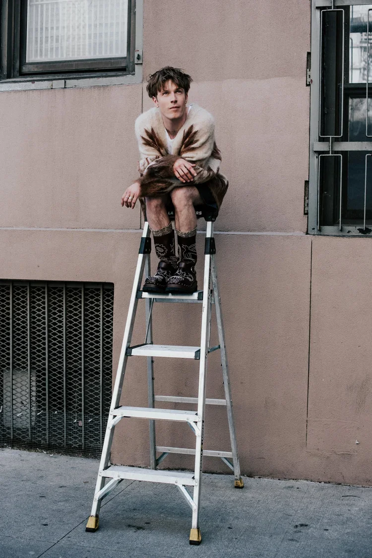 Louis Hofmann for Boys By Girls, movement by Brian Poniatowski.
