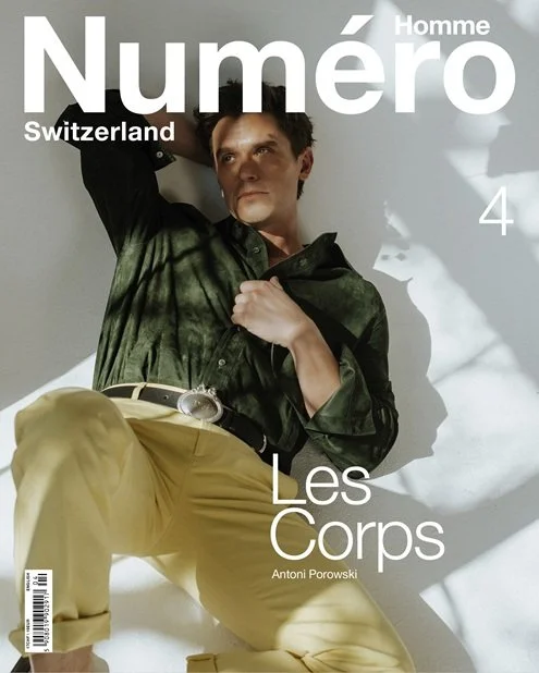 Antoni Porowski for Numero Switzerland, movement by Brian Poniatowski.