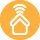 House with wifi icon