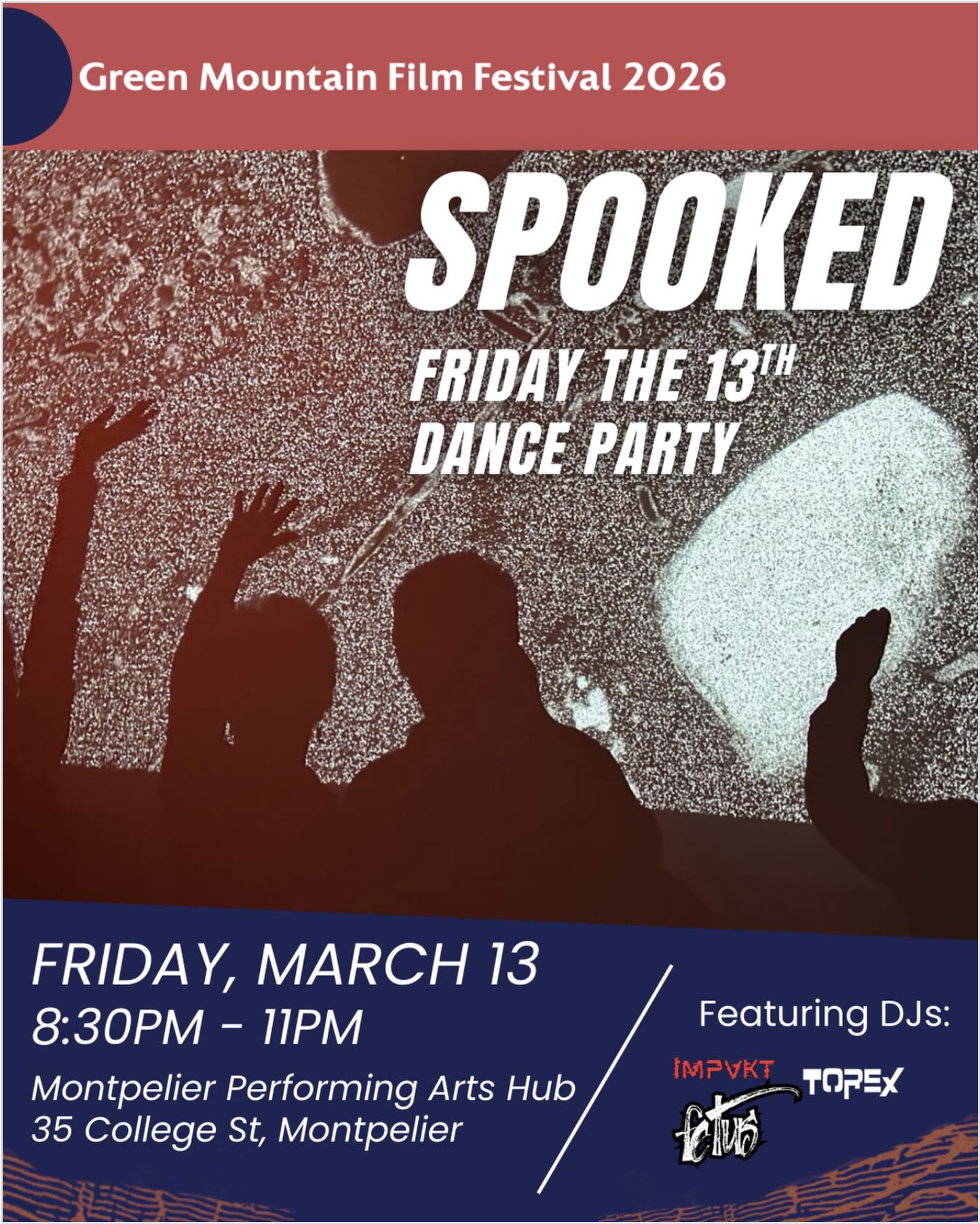 GMFF Spooked: A Friday the 13th Dance Party