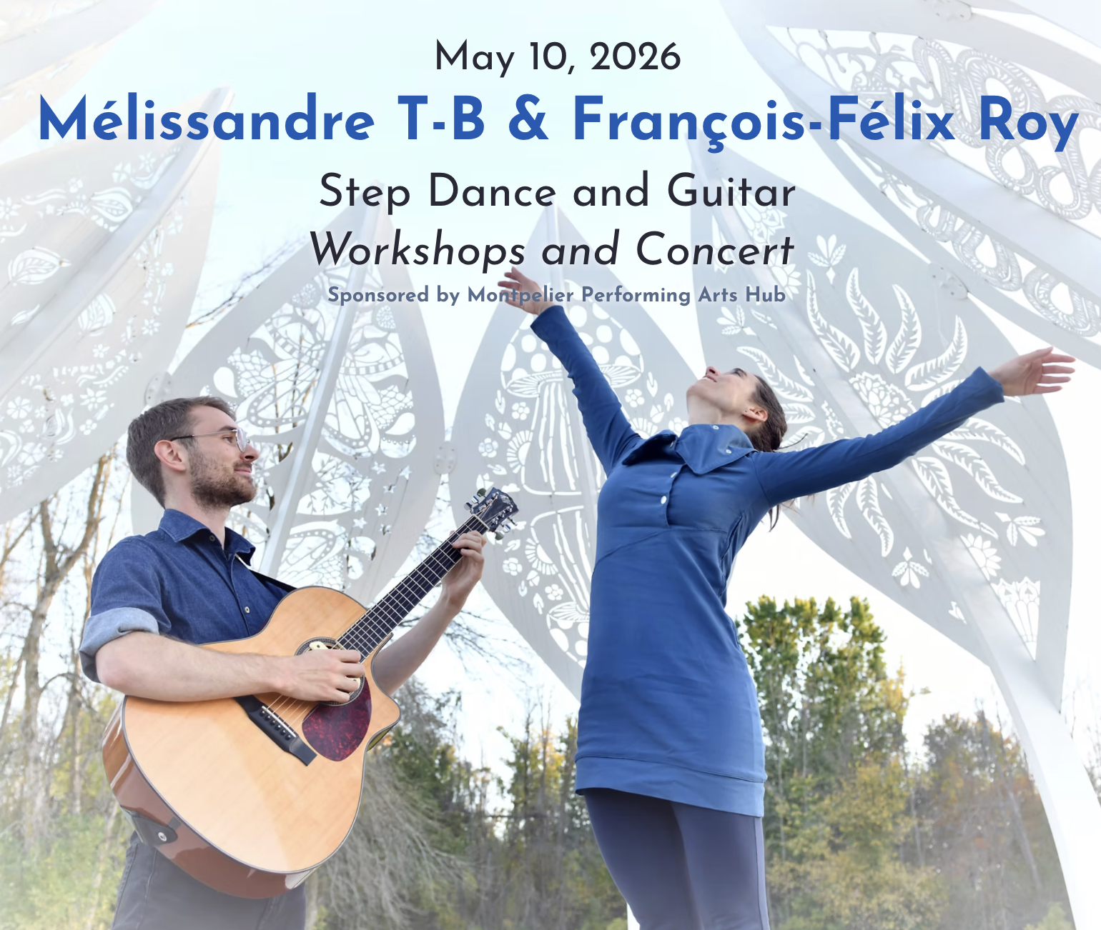 Mélissandre T-B &amp; François-Félix Roy — Step Dance and Guitar
