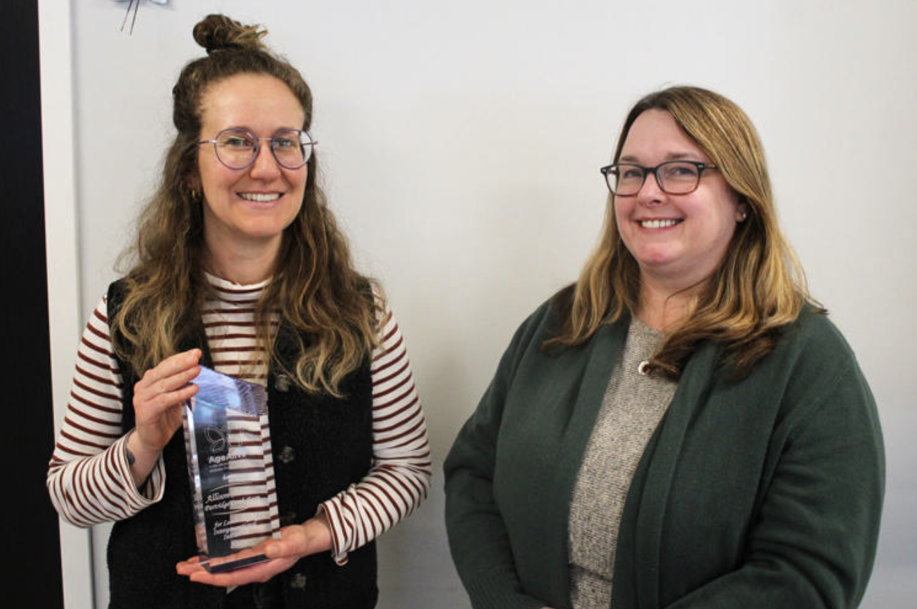 PCF’s Farm Manager Receives the 2026 AgeAlive Award 