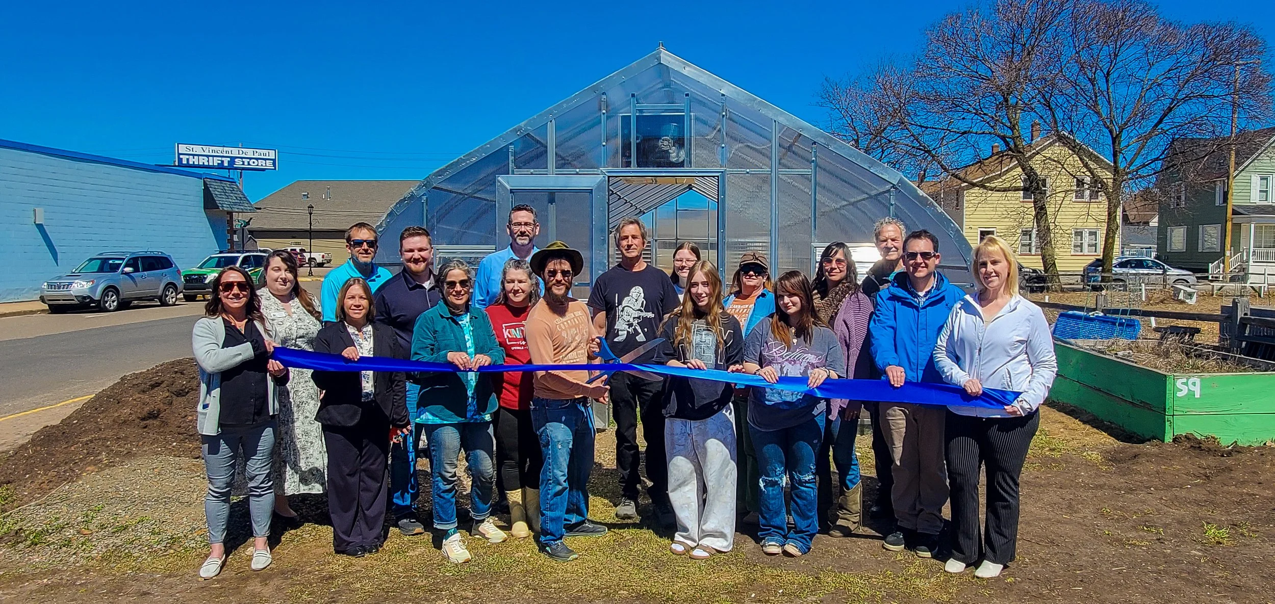 Partridge Creek Farm Celebrates Earth Day With a Ribbon Cutting Ceremony For The New School Greenhouse