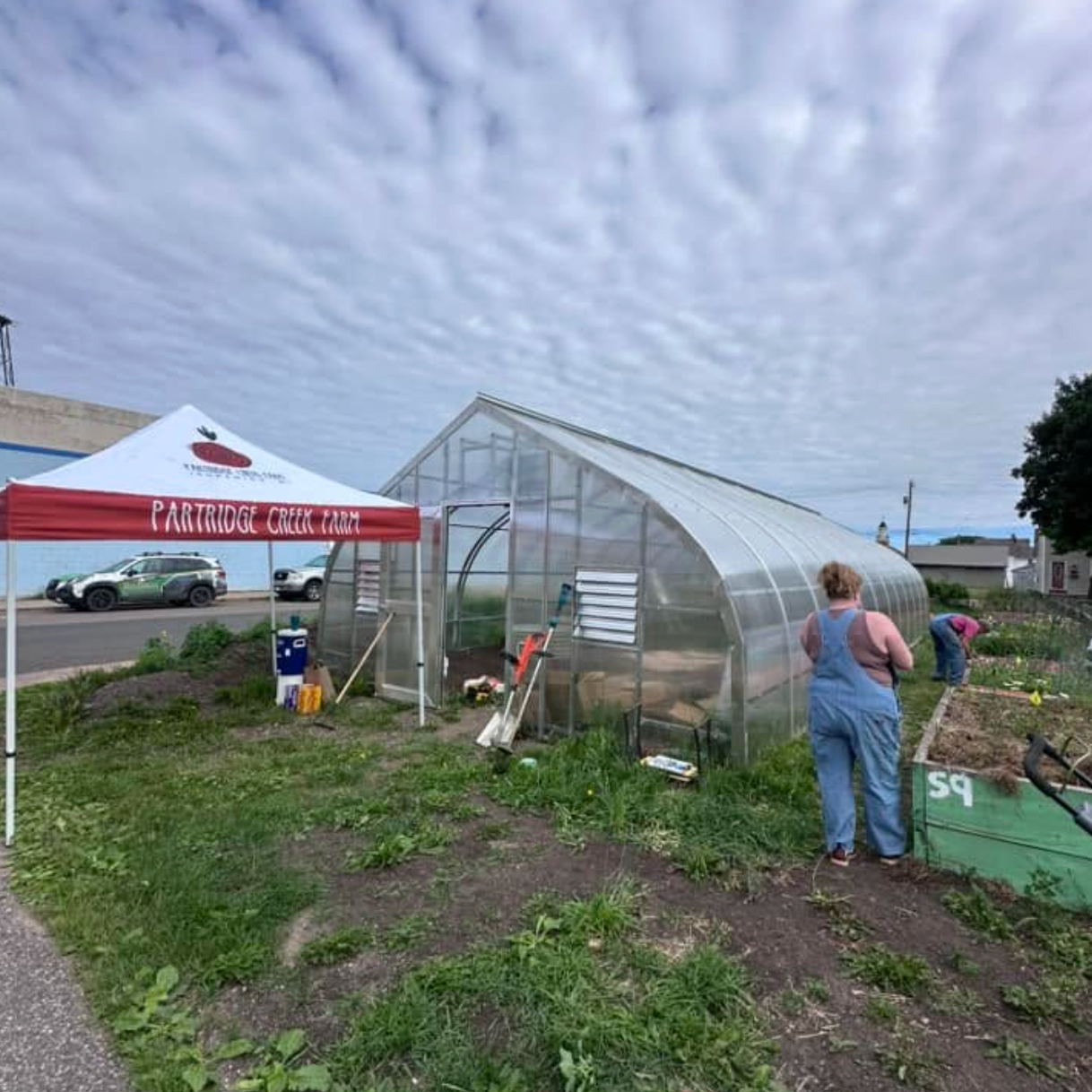 2026 Partridge Creek Farm Ishpeming Middle School Garden Volunteer Day