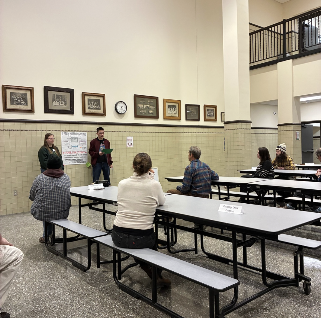Flipping the Food System Ishpeming High School CTE Class Presents Project Proposals to Community Partners