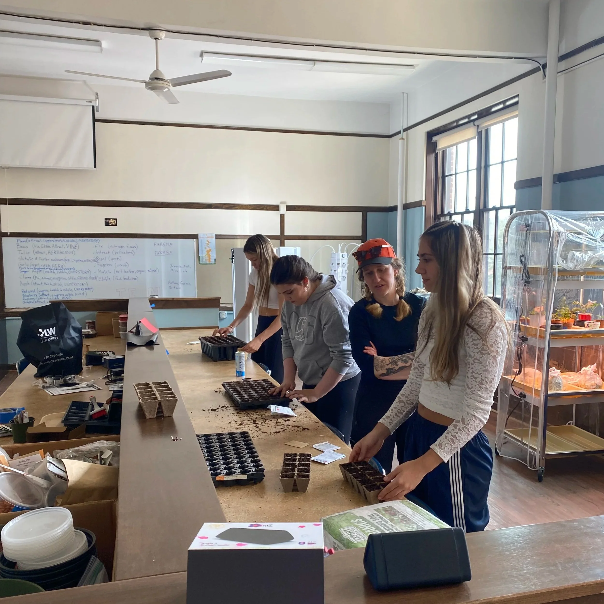 Ishpeming High School Partridge Creek Farm Flipping the Food System CTE Class
