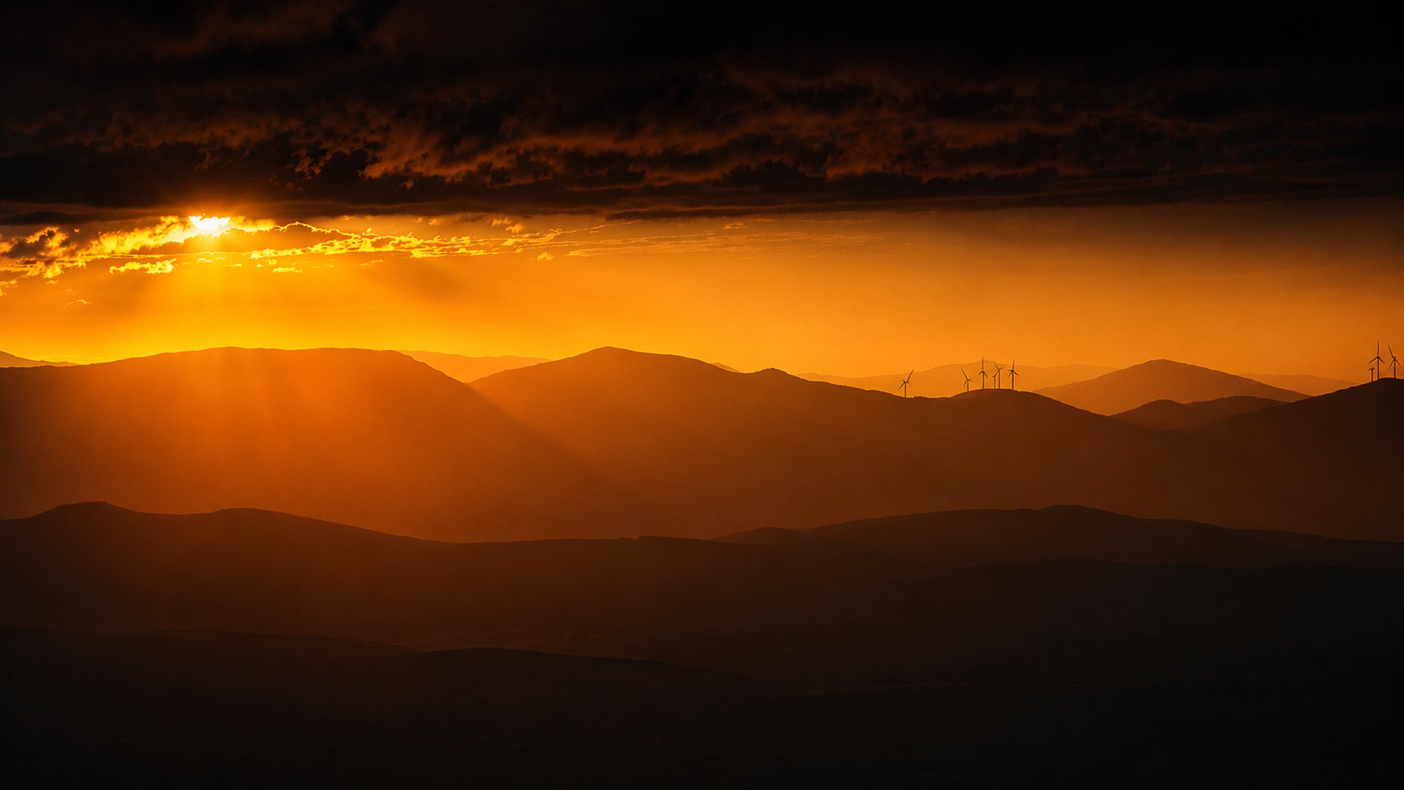 First Light of the Serra