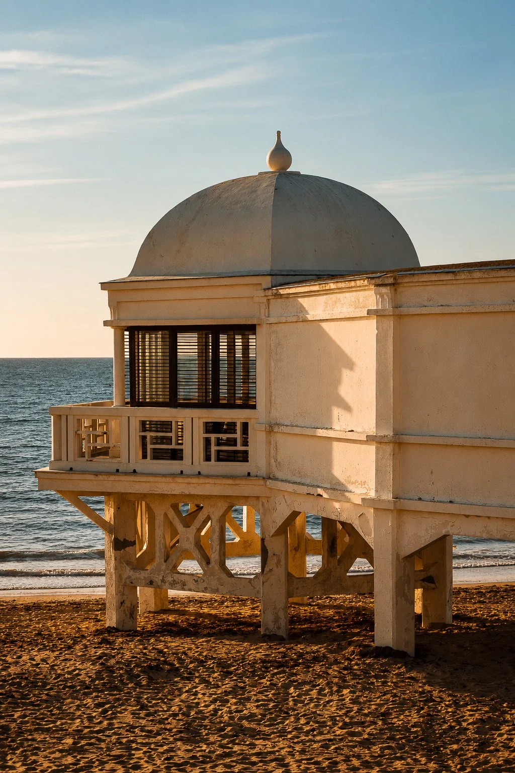 Pavilhão sobre a Maré