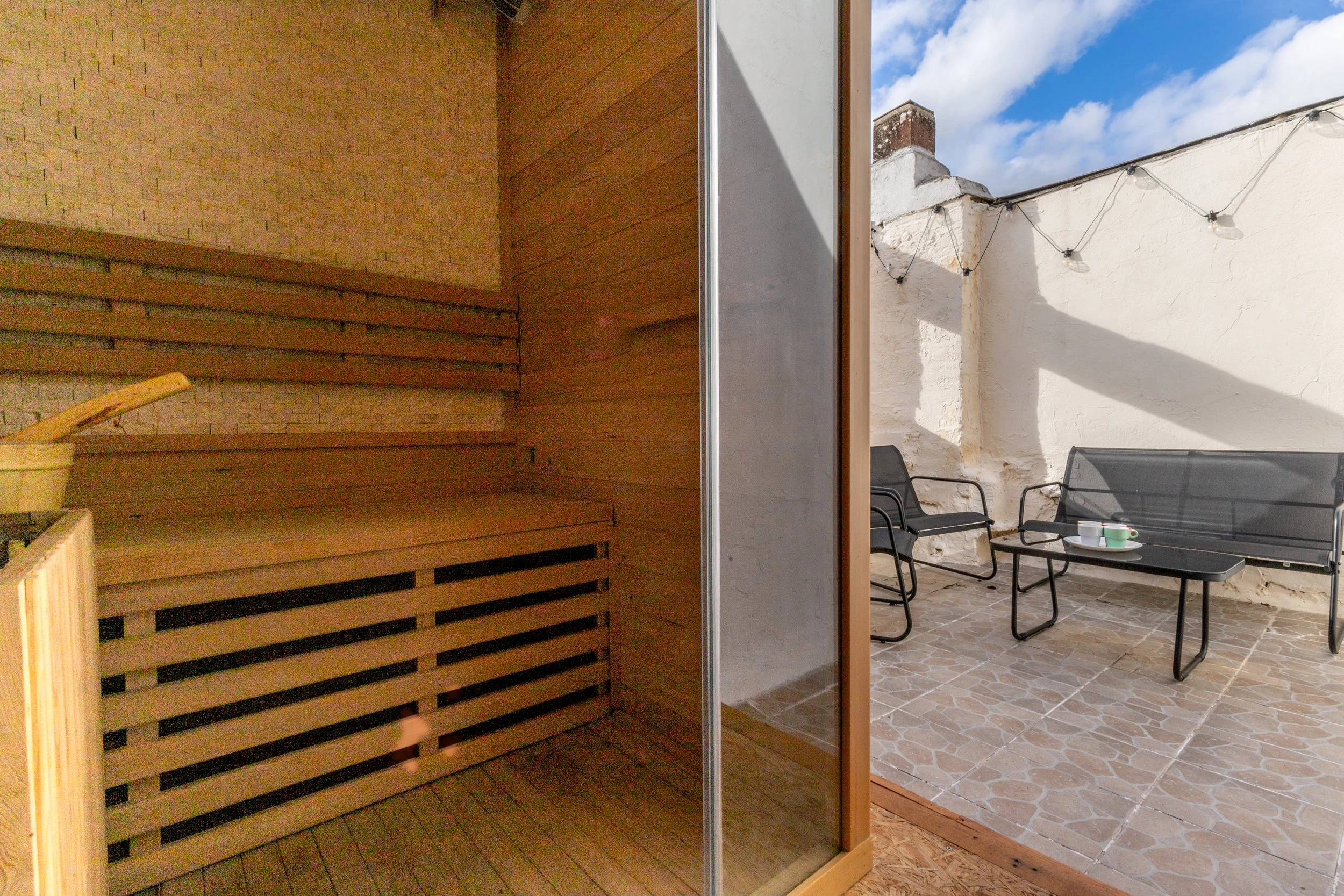 Airbnb avec sauna