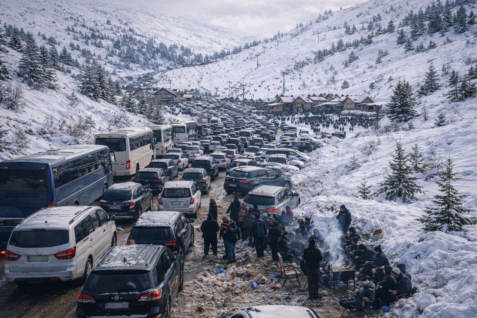 Winter Pressure on Lebanon’s Mountain Regions: Access Measures and Travel Guidance (2025–2026)</span>