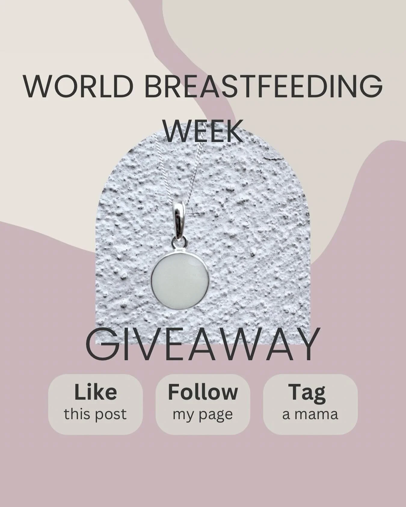 GIVEAWAY 🩷 

This week we&rsquo;re celebrating World Breastfeeding Week 🤱 I&rsquo;m giving you the chance to win a silver or gold plated piece of your choice!! 

To enter simply: 

🤍 like this post

🌷 follow @motherhood.andmemories 

🤍 tag a mam