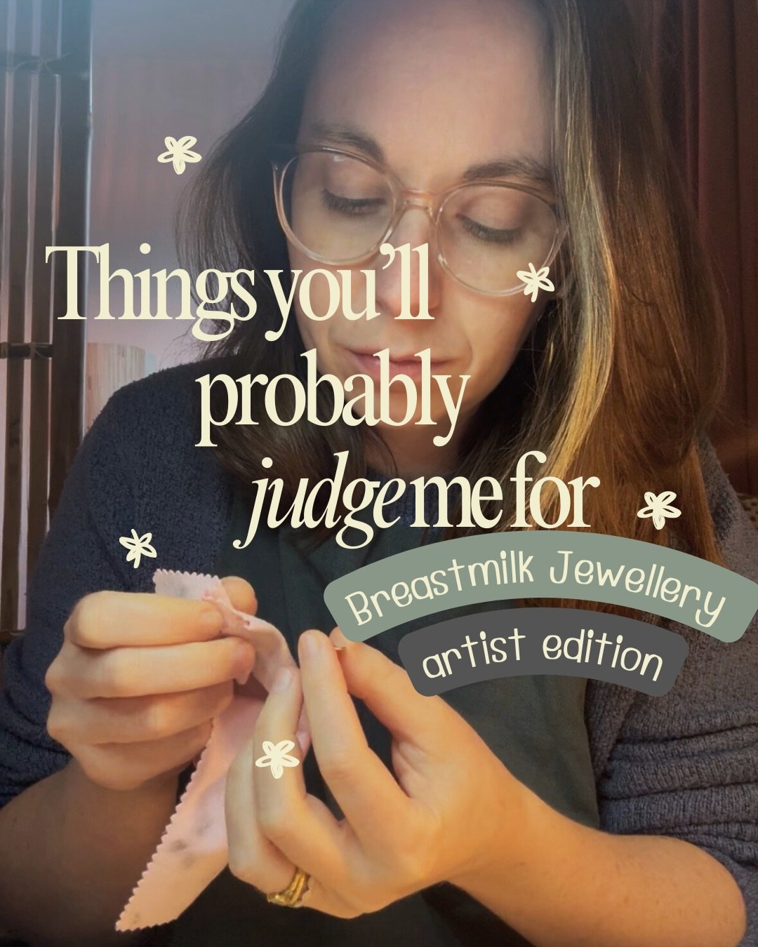 You might judge me, but here it goes 🫣😘

#whatmakesmedifferent #breastmilkjewellery #ukmums