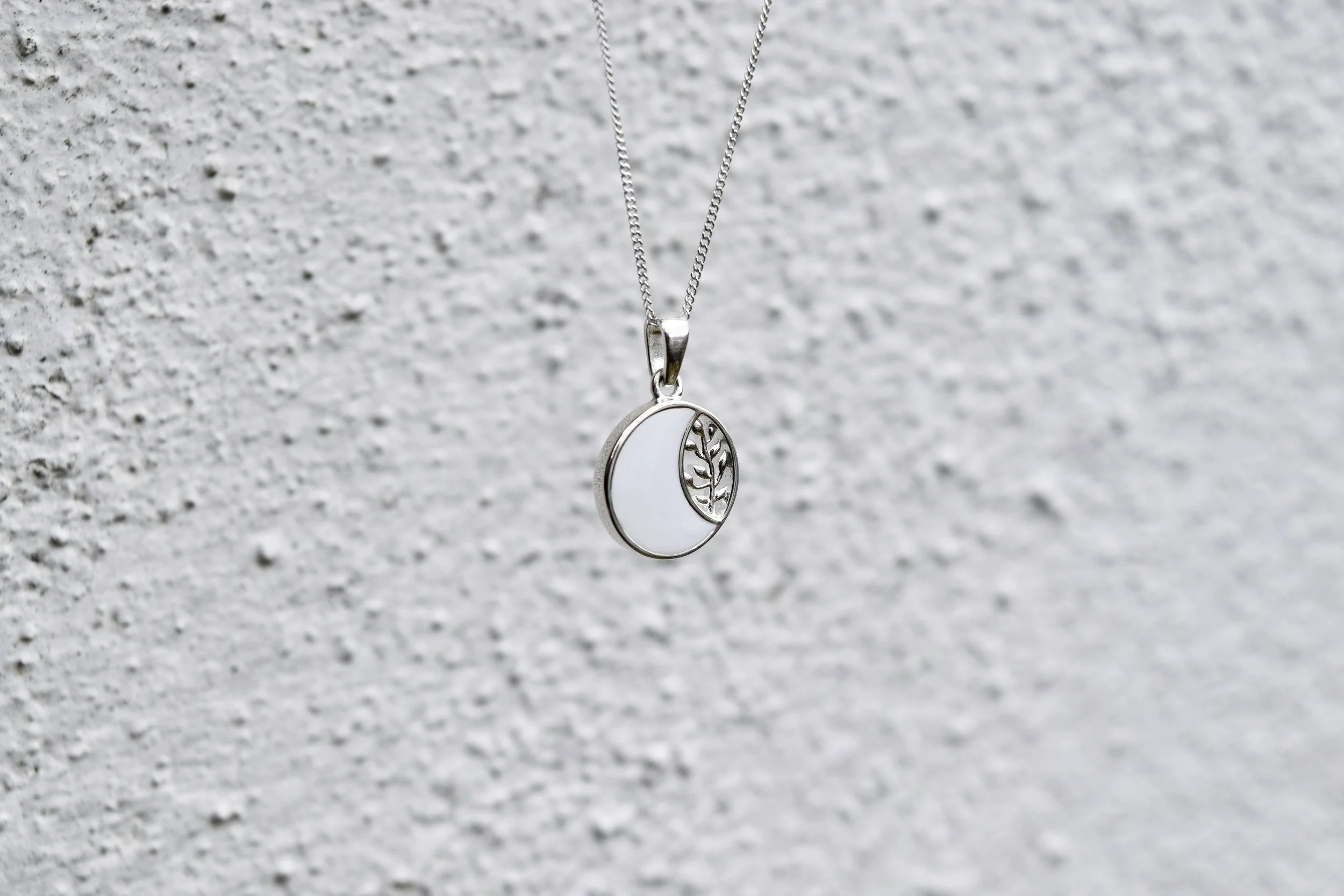 Nurture Pendant - silver