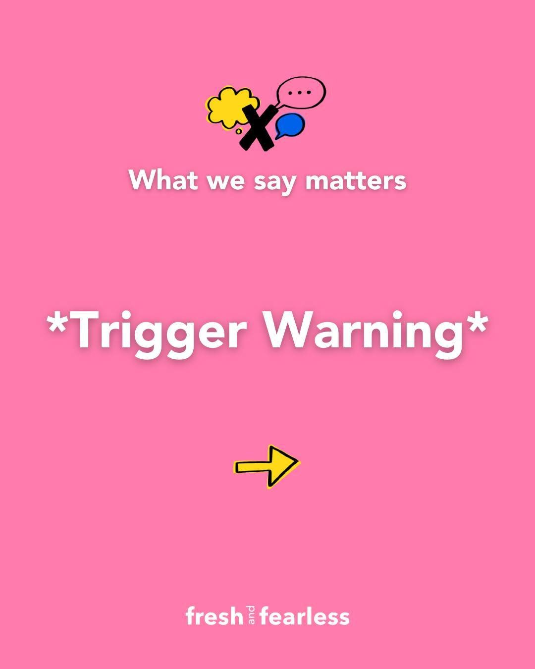 TRIGGER WARNING!⁠
⁠
Small adjustments to our language can have a significant impact 🙌⁠
⁠
&ldquo;Committed suicide&rdquo; contributes to the stigmatisation of mental health in implying that they acted criminally, which could cause others not to come 