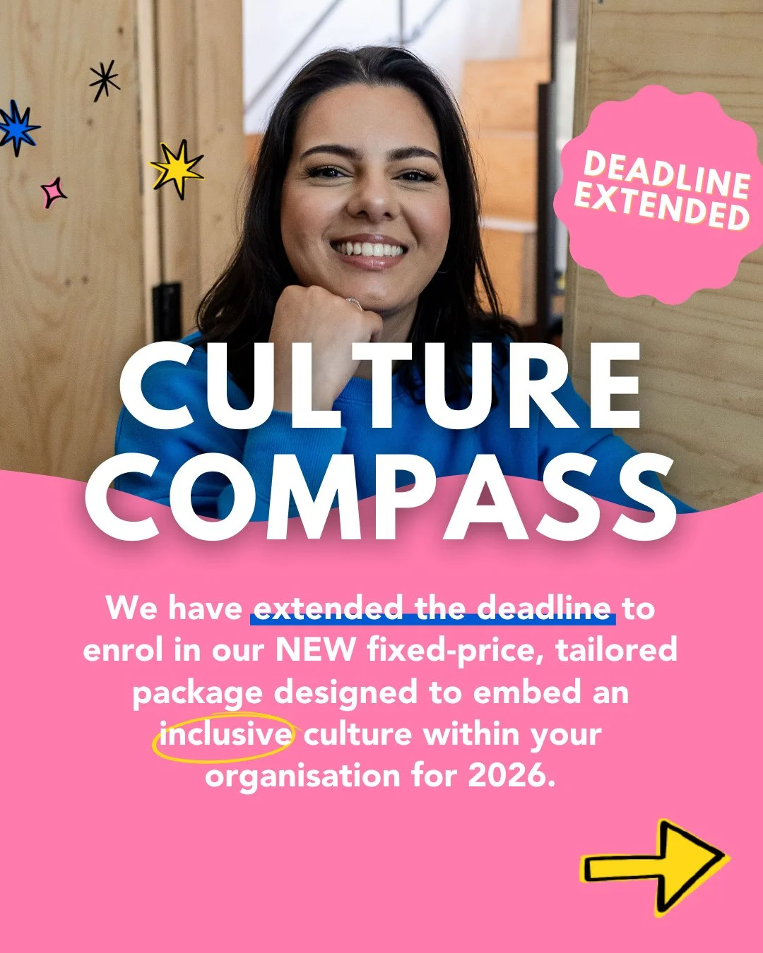 Since launching my new service, Culture Compass, I&rsquo;ve had some great conversations with people about it. And as it&rsquo;s completely fresh, I realised you might need a little bit more time to make a decision. ⁠
⁠
So with Valentine&rsquo;s Day 