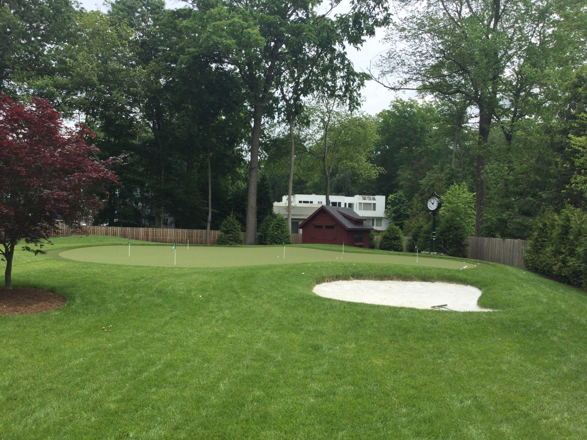 Backyard Golf Practice Greens Installer Near Me