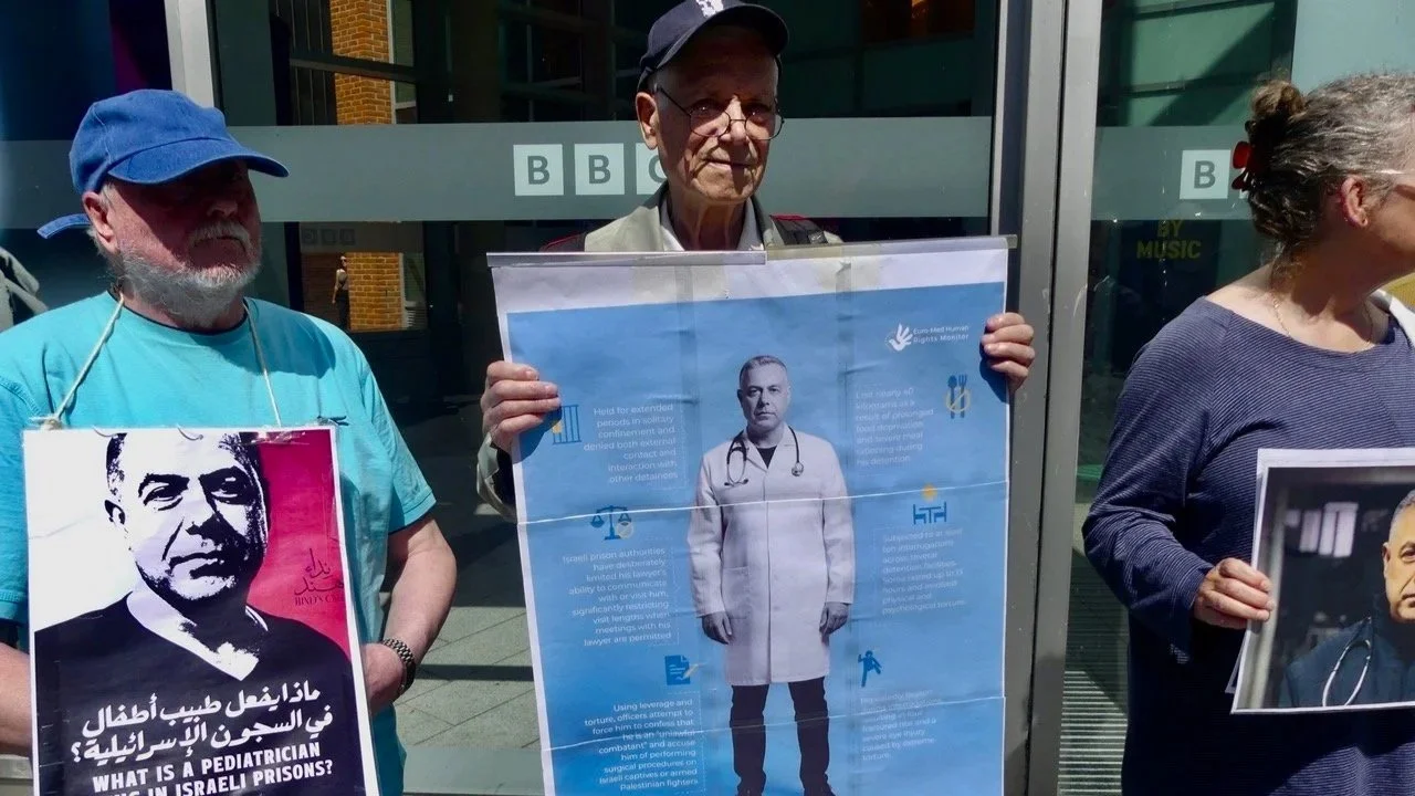 Pax Christi calls for Israeli release of Dr Hussam Abu Safiya