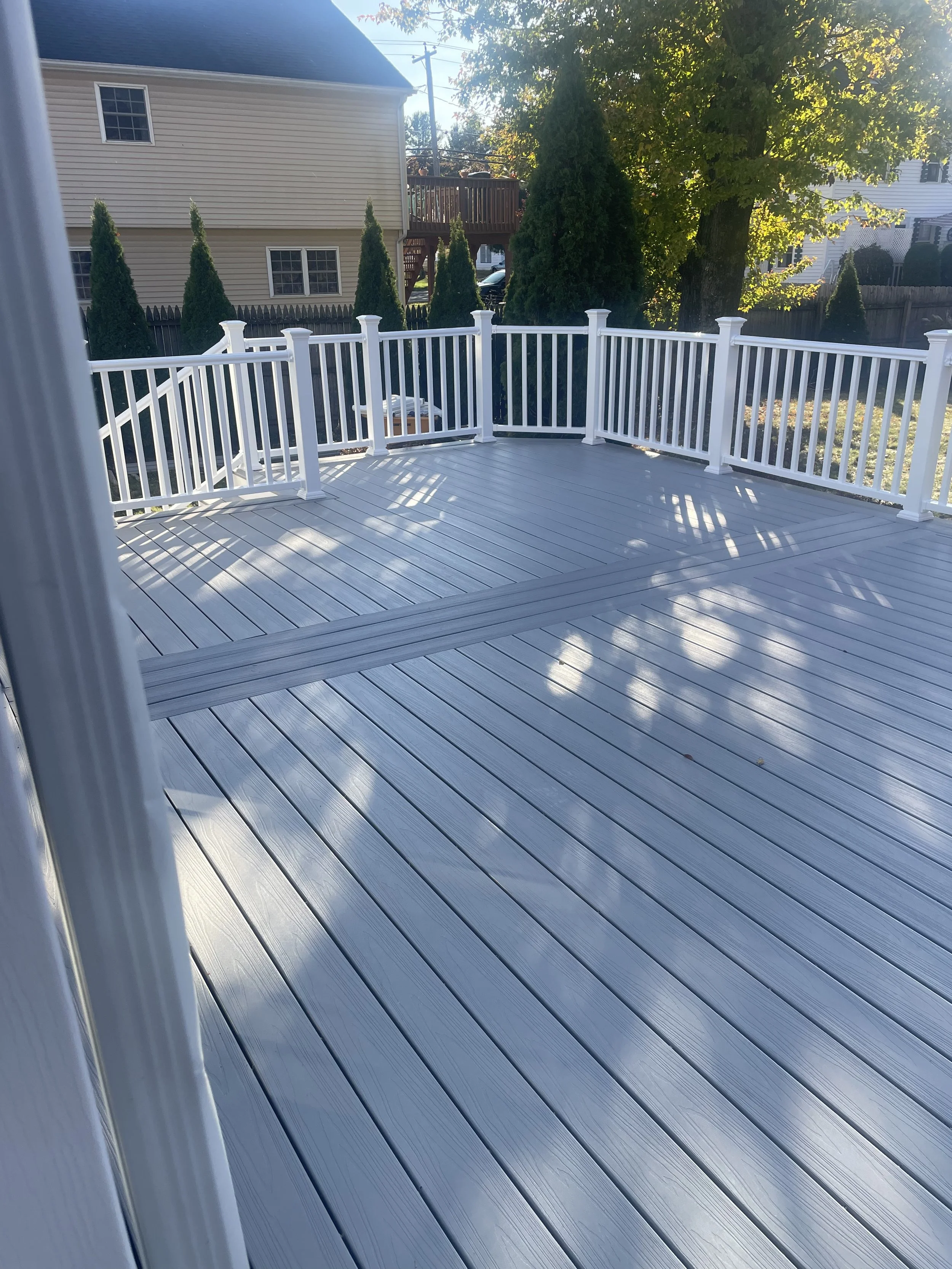 Derek is phenomenal. He compeletly transformed our deck. We went from avoiding our backyard to inviting people over to show his craftsmenship. If you want a reliable, affordable, trustworthy, easy-going, professional who’s a perfectionship, Derek is 