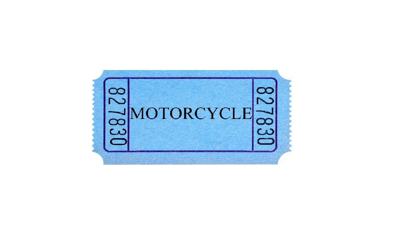 Motorcycle ticket
