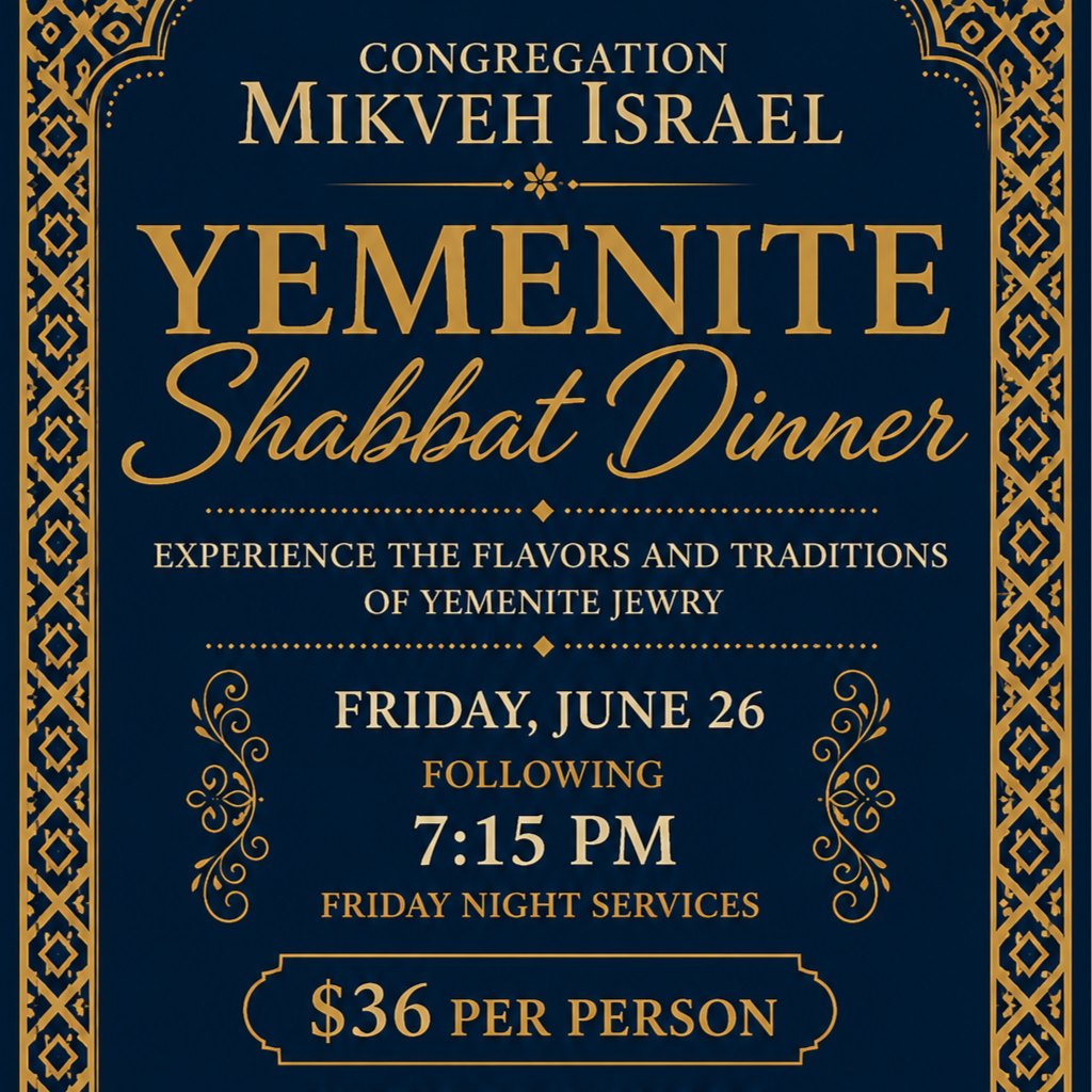 Yemenite Shabbat Dinner!