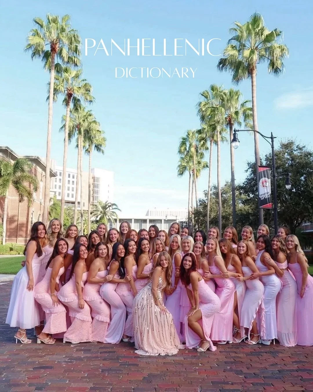 Potential New Members: As recruitment comes nearer, you are likely seeing a lot of these words being used. Here is our version of a &lsquo;Panhellenic Dictionary&rsquo; for you to take a look at before next weekend! 🤍 

Thank you @umcph for the insp