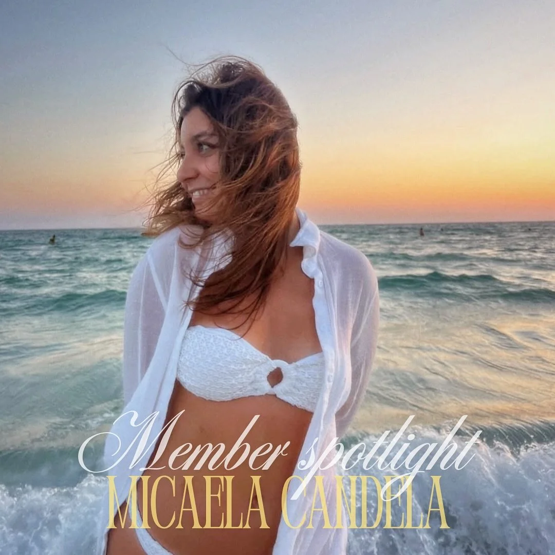 Spotlight on: @mcandelaaa 💛 our fabulous VP of Operations! 

Over her time on the Panhellenic Executive Board, Micaela has gone above and beyond. Besides executing her position duties, she also helped design this year&rsquo;s PNM Bid Day tee 💌 We a